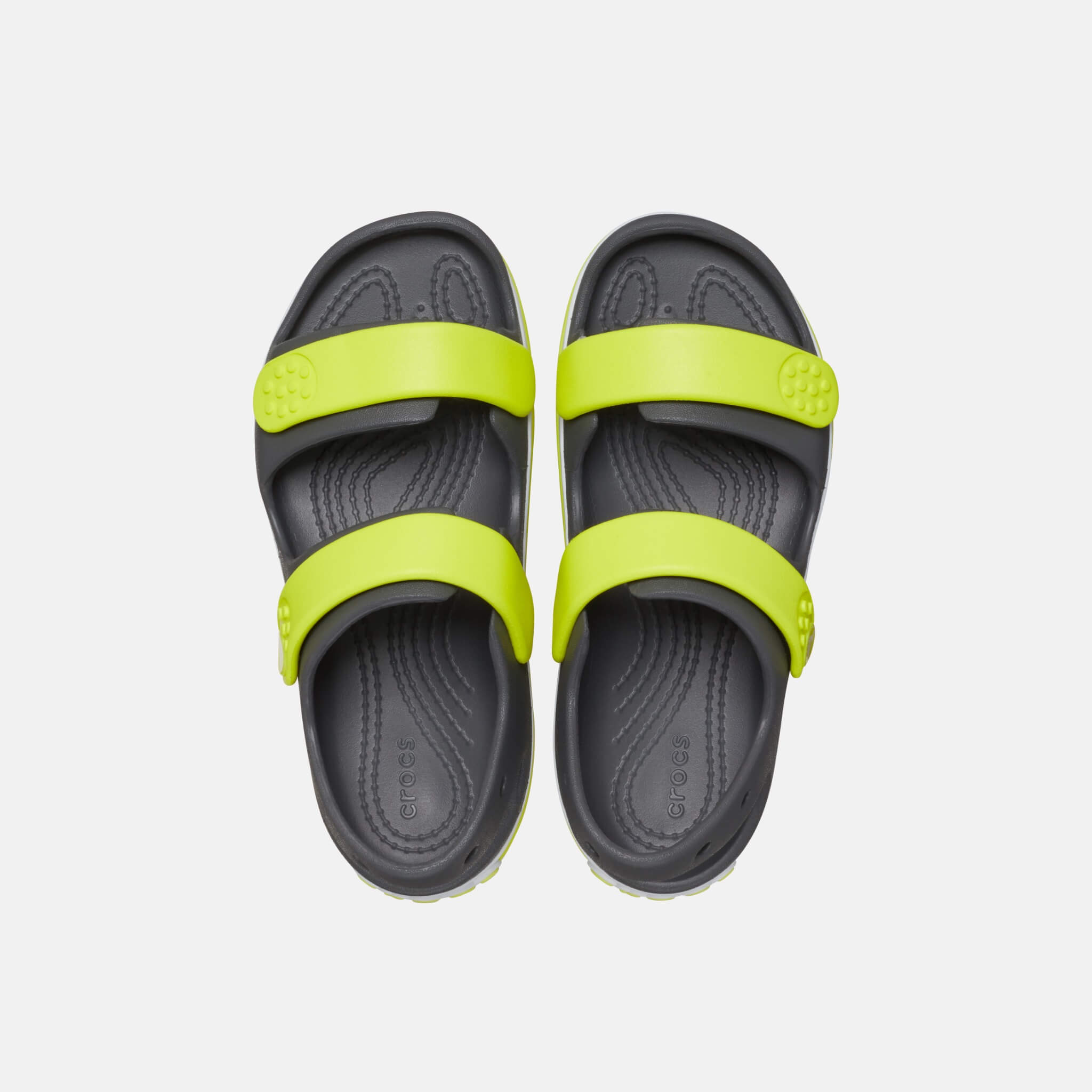 Crocband Cruiser Sandal T Slate Grey/Acidity