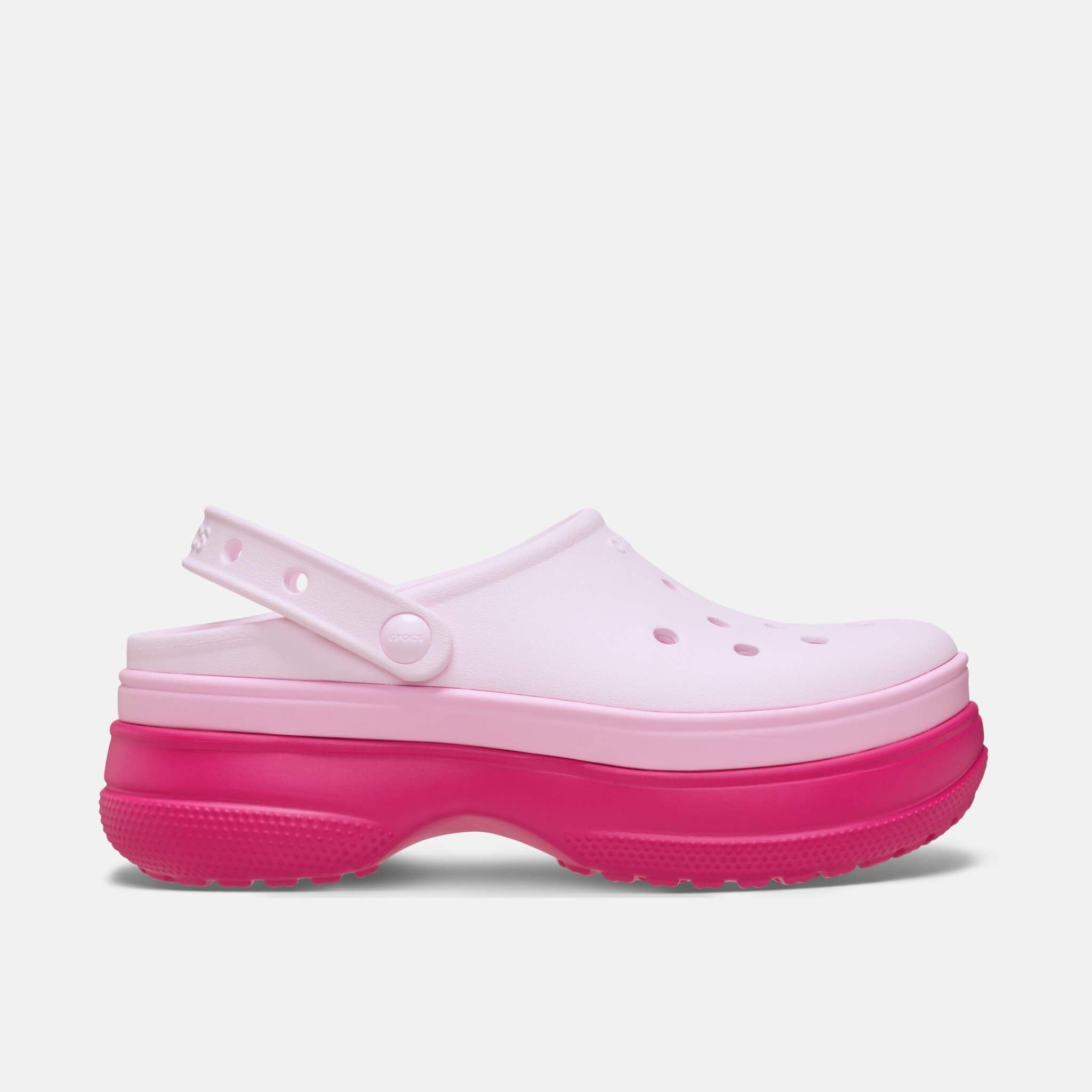 Classic Stacked Clog Dragon Fruit