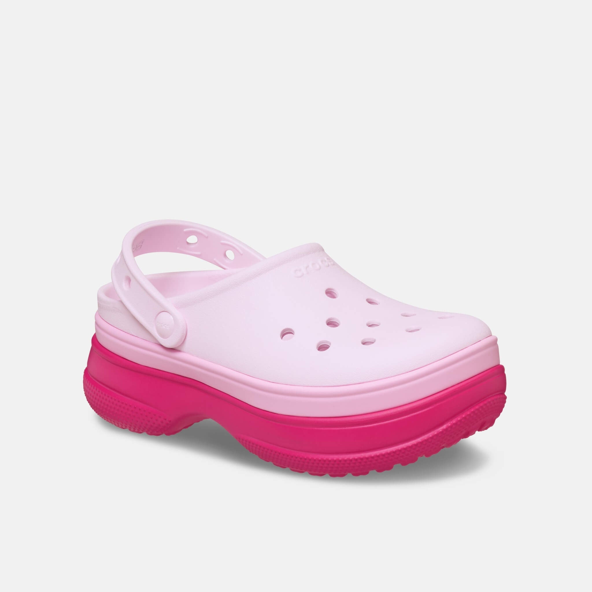 Classic Stacked Clog Dragon Fruit