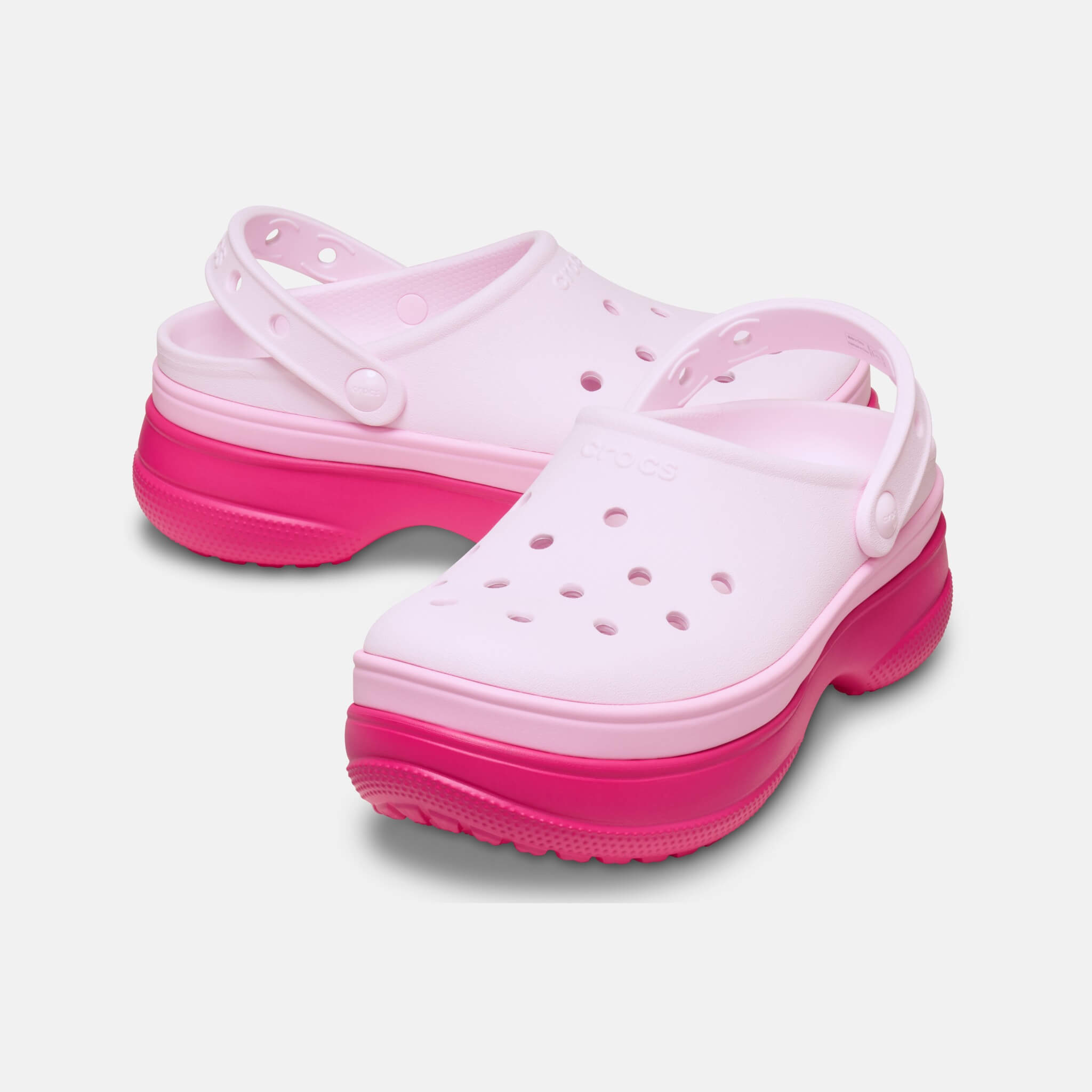 Classic Stacked Clog Dragon Fruit