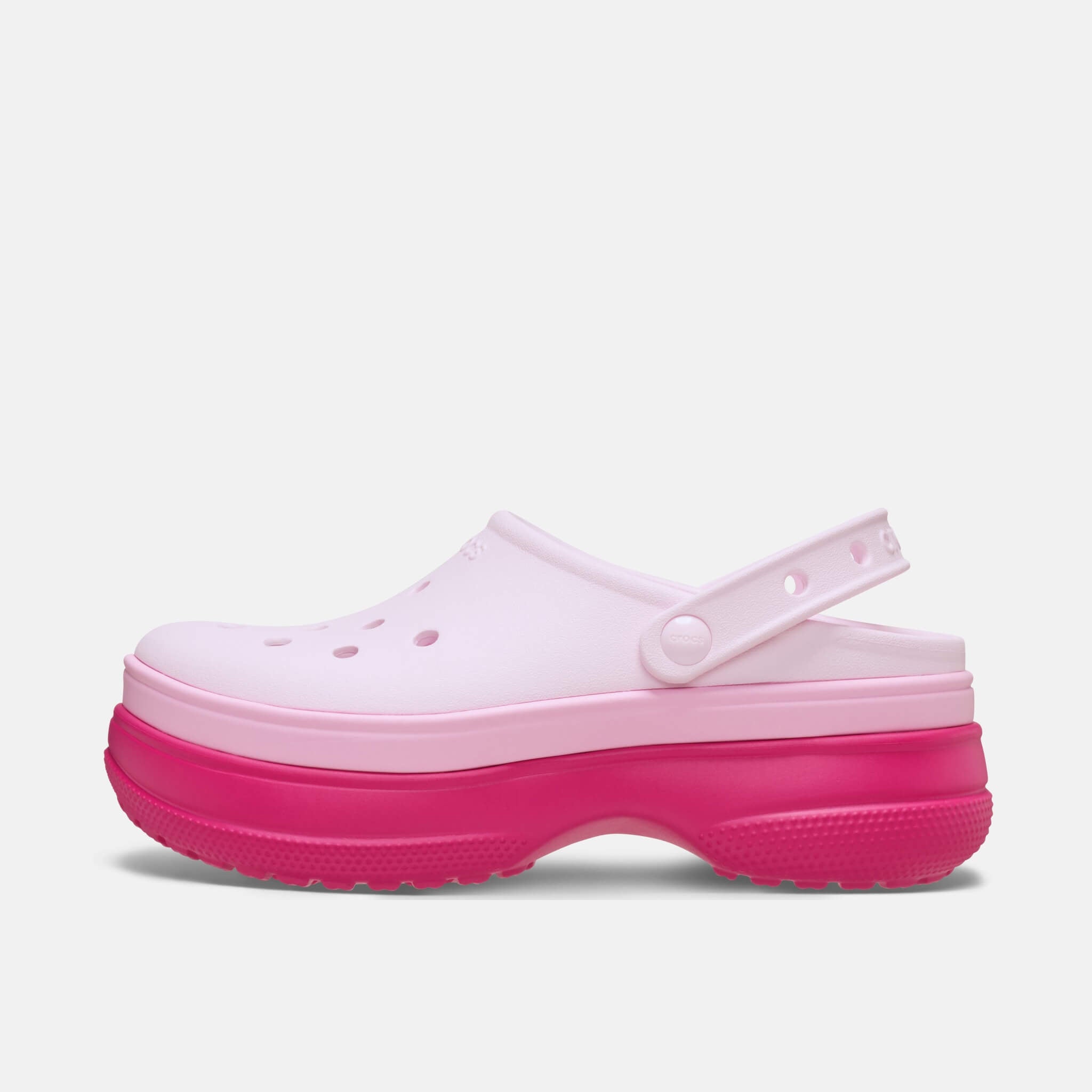 Classic Stacked Clog Dragon Fruit
