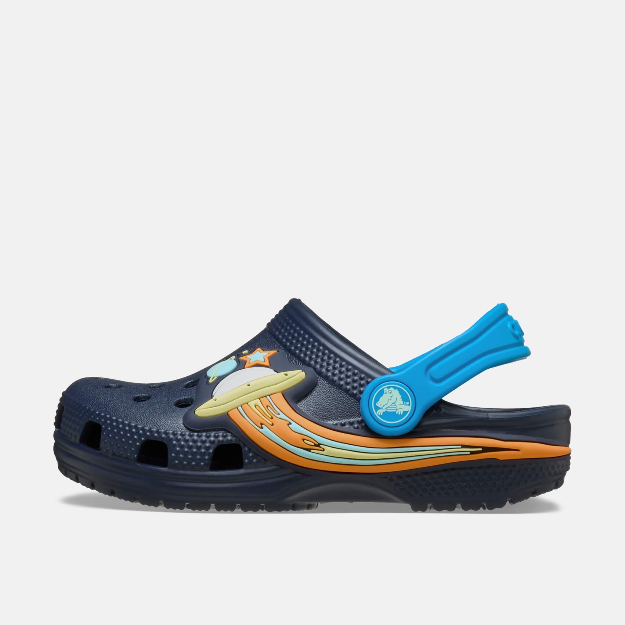 Classic UFO Lights Clog T Navy