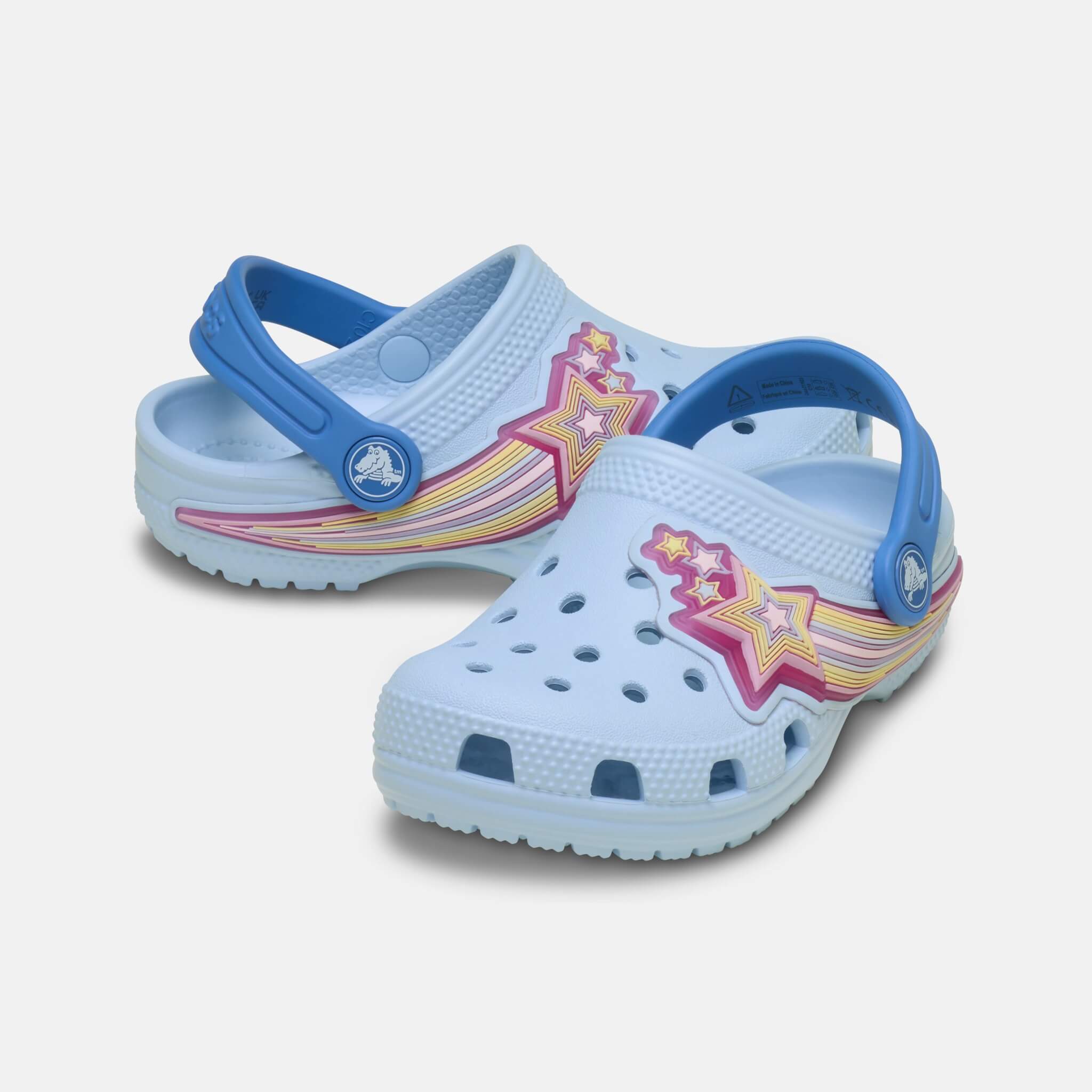 Classic Star Lights Clog T Blue Frost