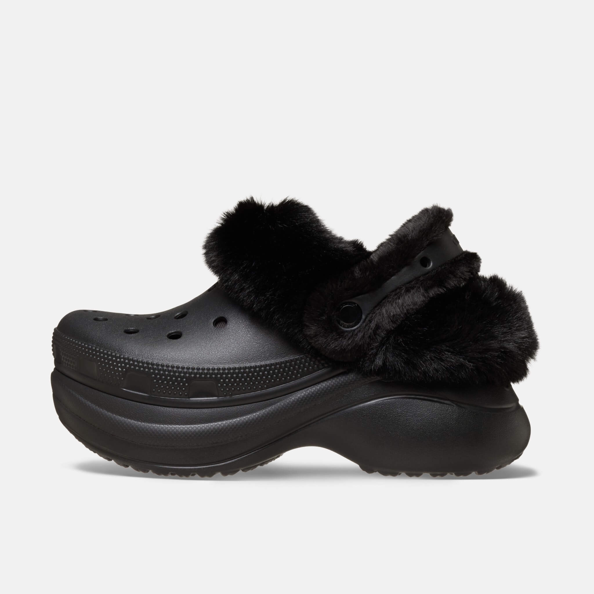 Bae Lined Clog Black