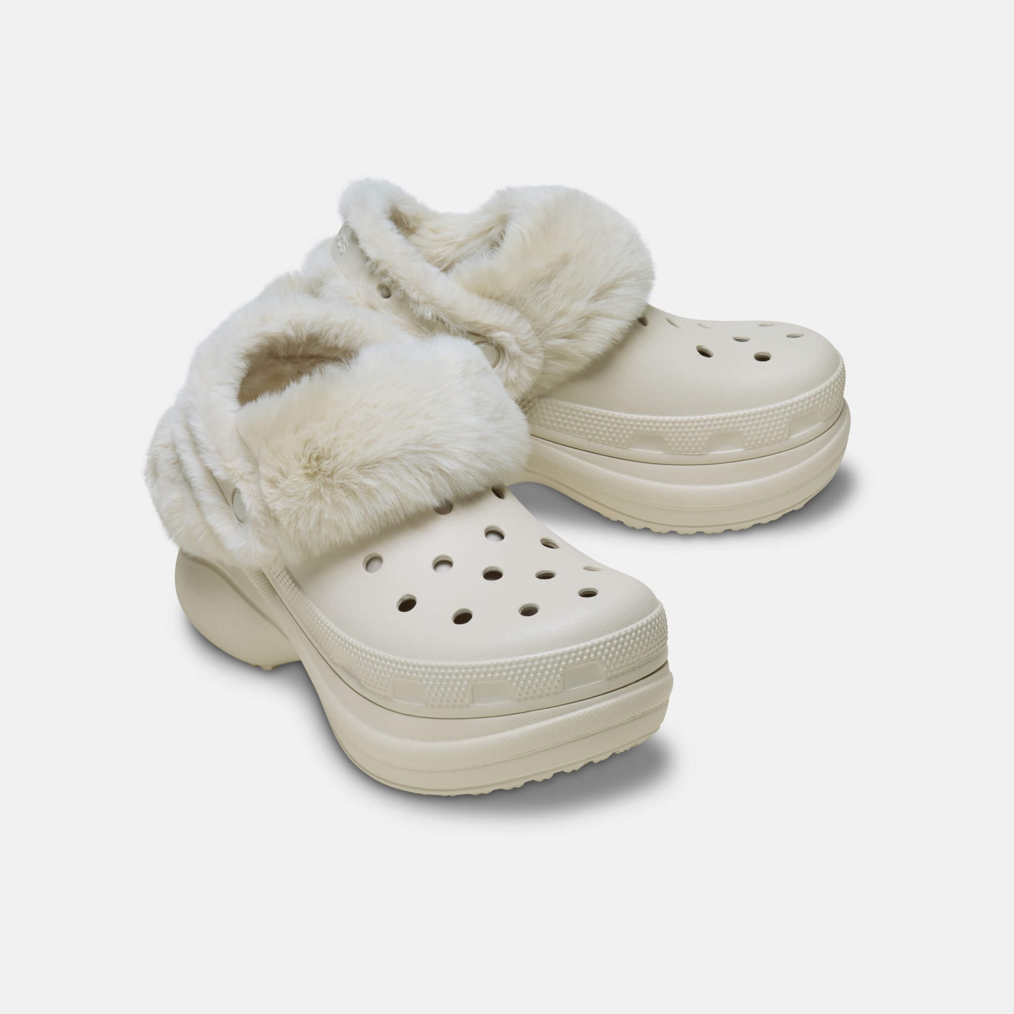 Bae Lined Clog Stucco