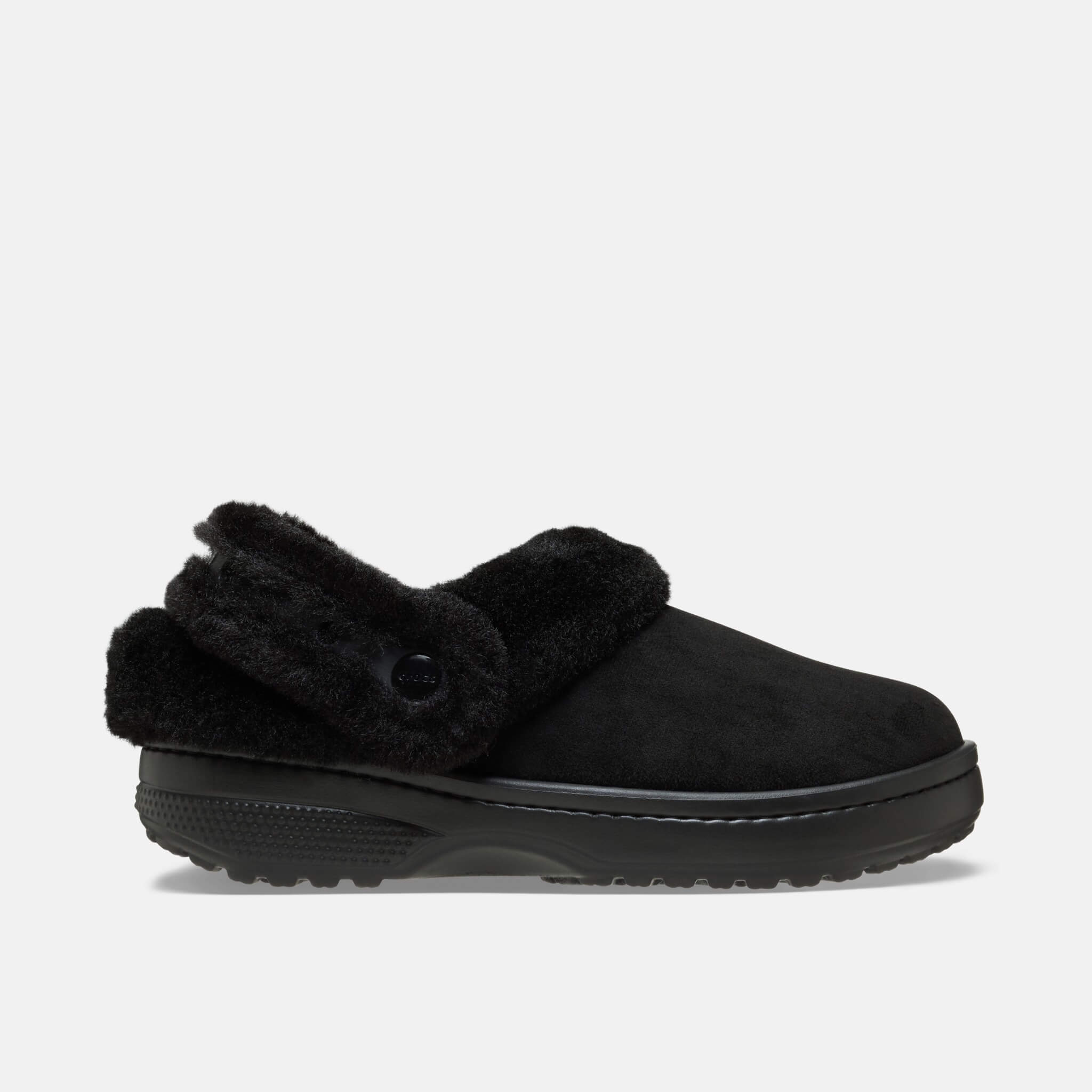 Classic Unfurgettable Sueded Clog Black