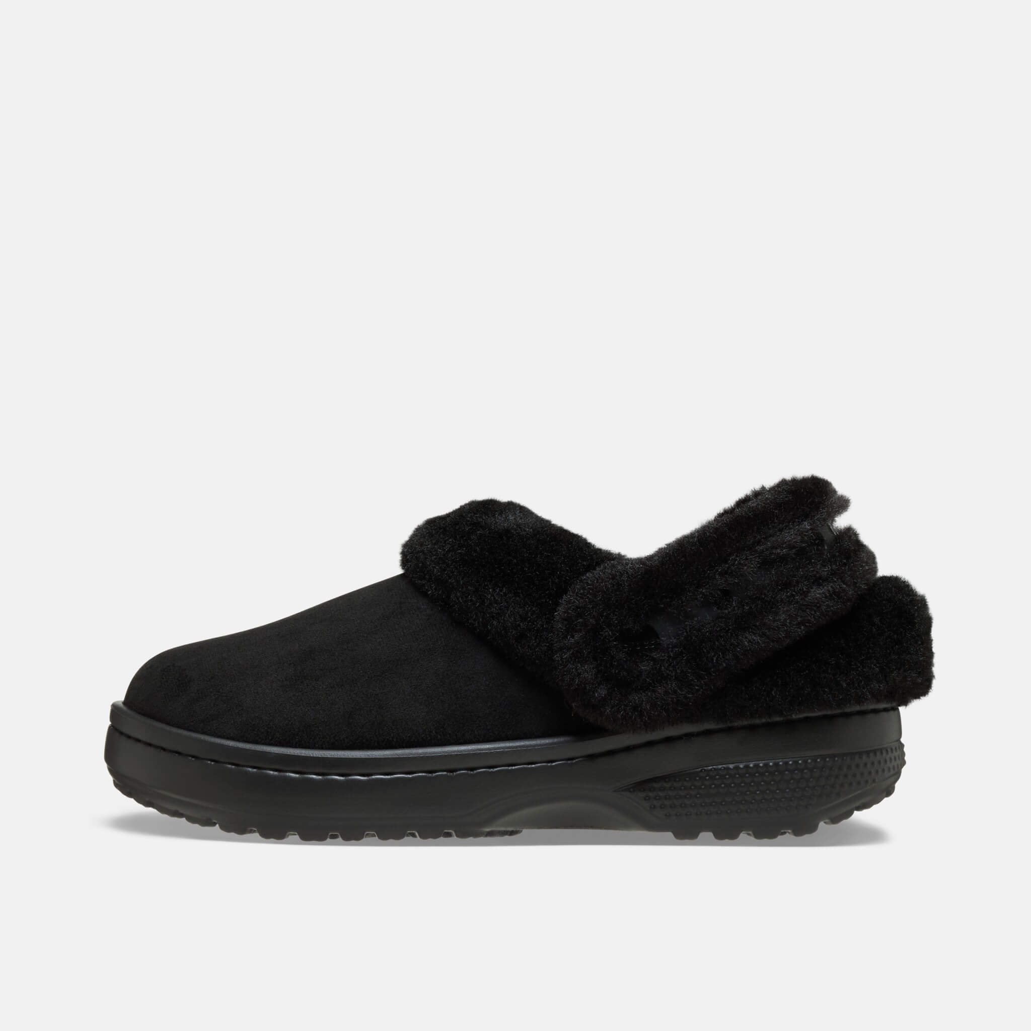 Classic Unfurgettable Sueded Clog Black
