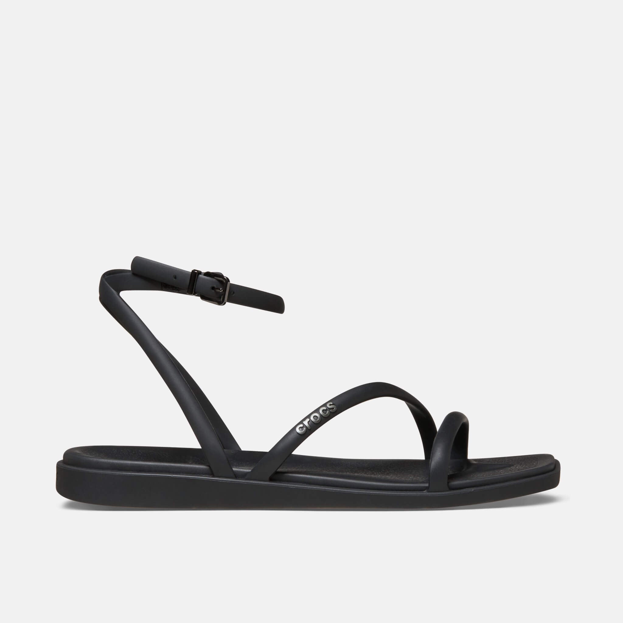 Miami Ankle Strap Sandal Black