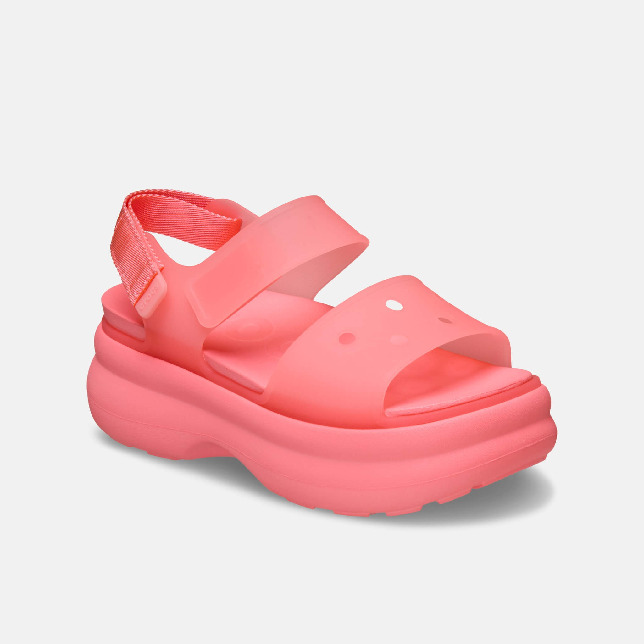 Soho Frosted Y Strap Sandal Guava