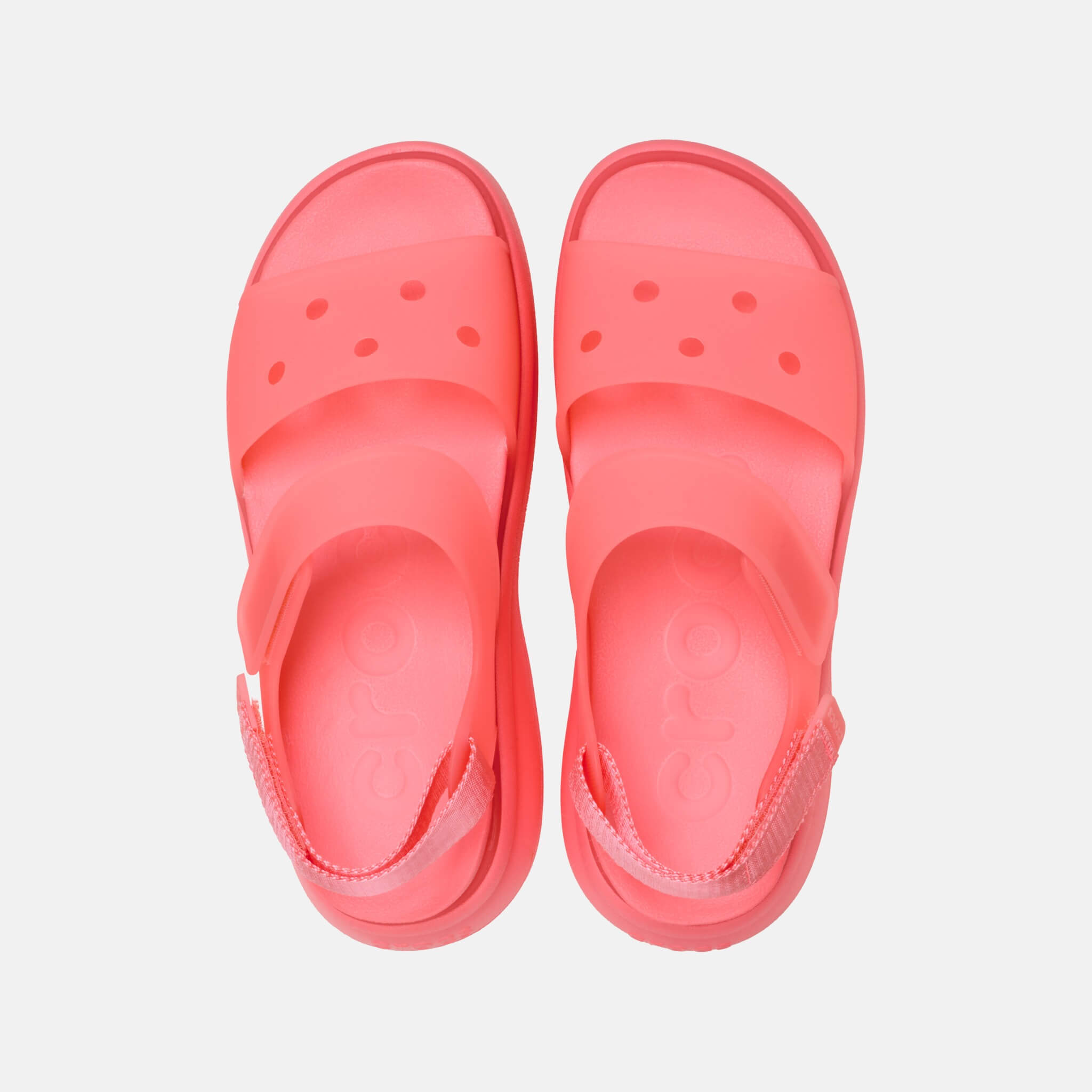 Soho Frosted Y Strap Sandal Guava