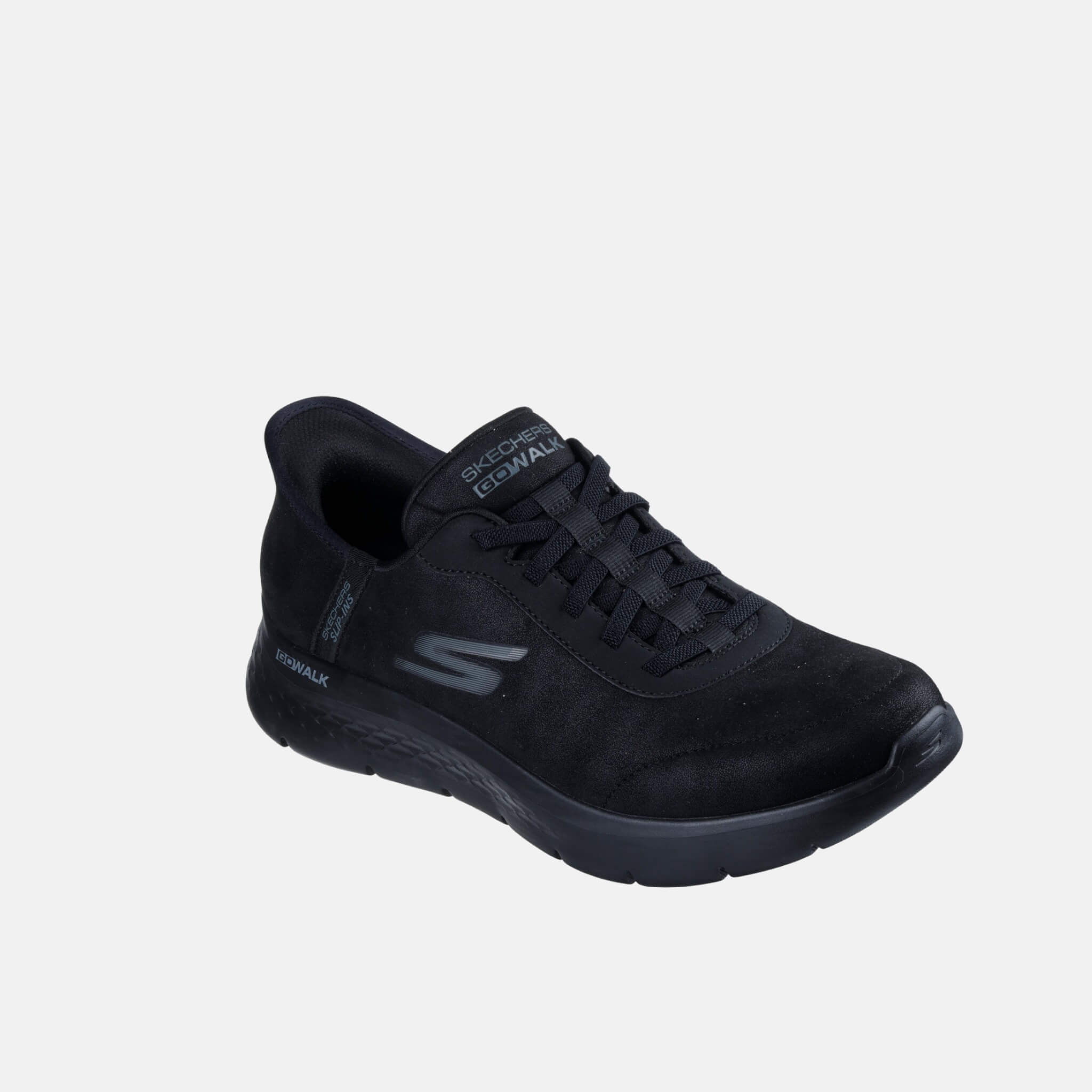 Męskie czarne sneakersy Skechers Go Walk Flex – Smooth Motion