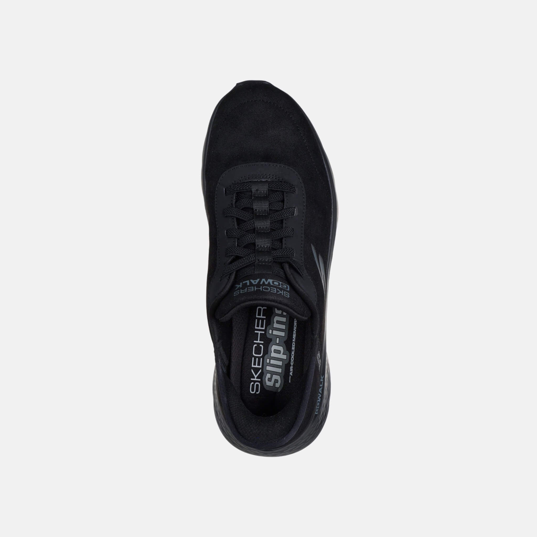 Męskie czarne sneakersy Skechers Go Walk Flex – Smooth Motion