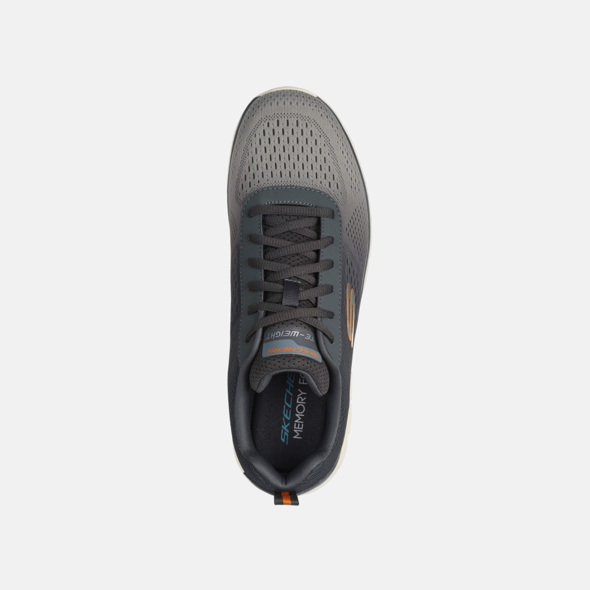 Męskie szare sneakersy Skechers Track – Ripkent