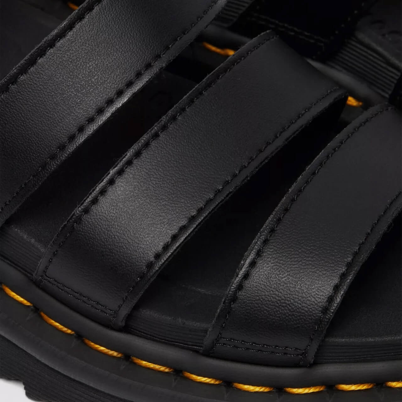 Damskie czarne sandały Dr. Martens Blaire Vegan