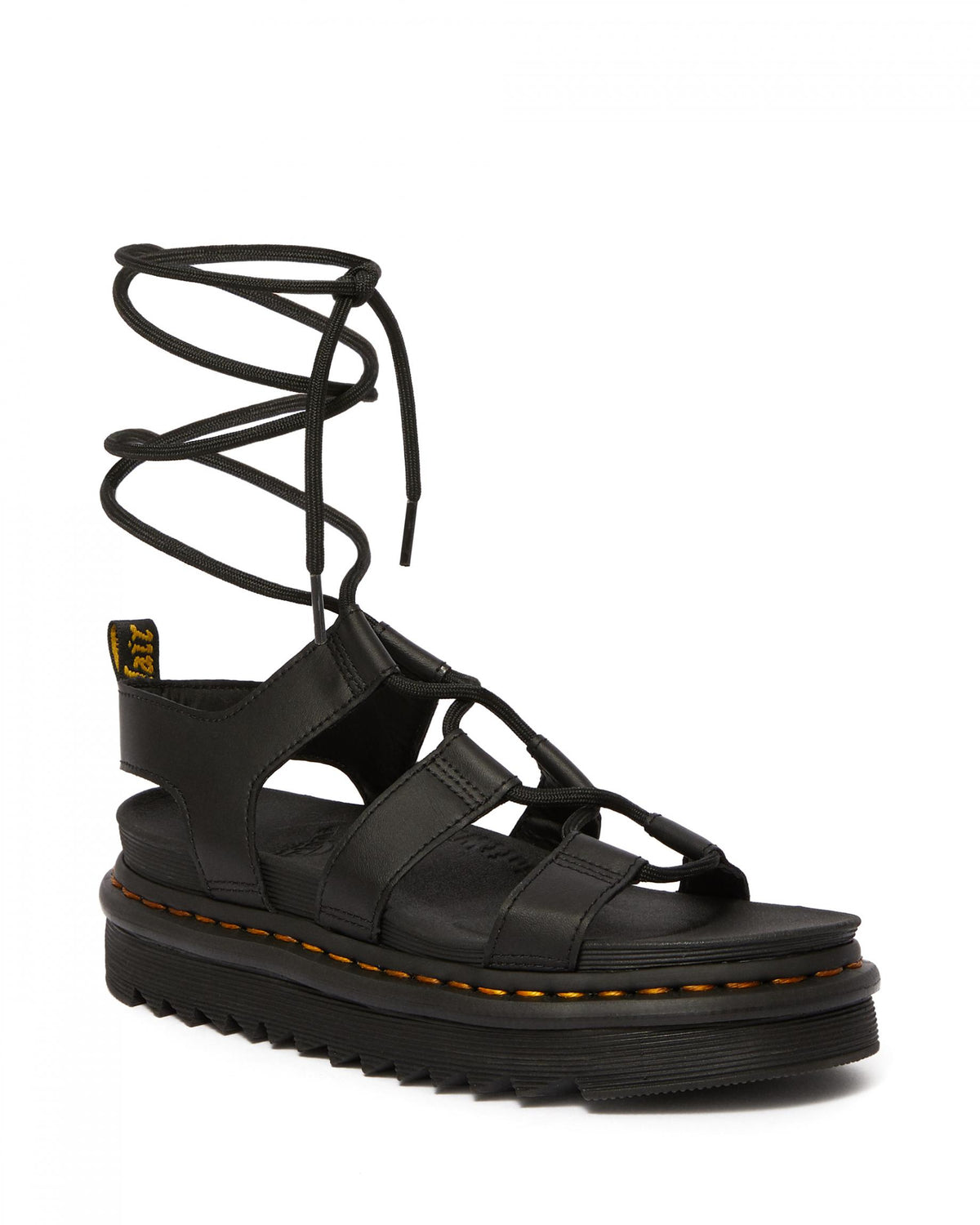 Czarne sandały damskie Dr. Martens Nartilla