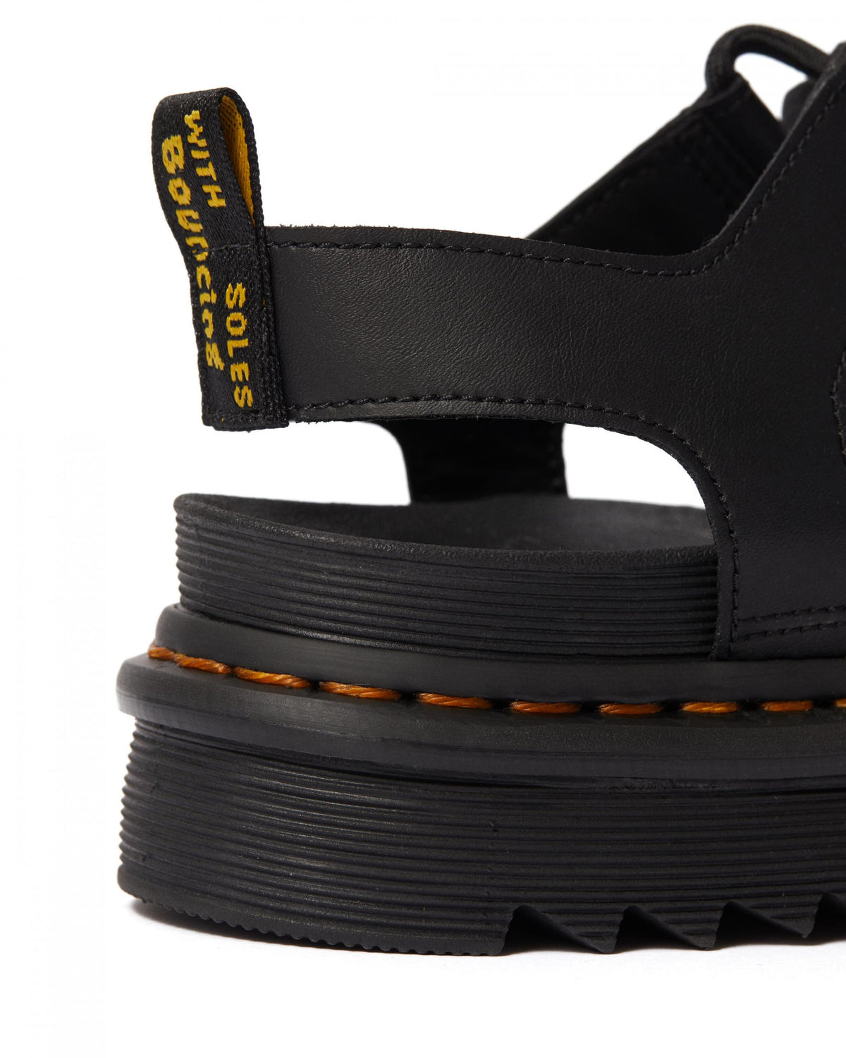 Czarne sandały damskie Dr. Martens Nartilla