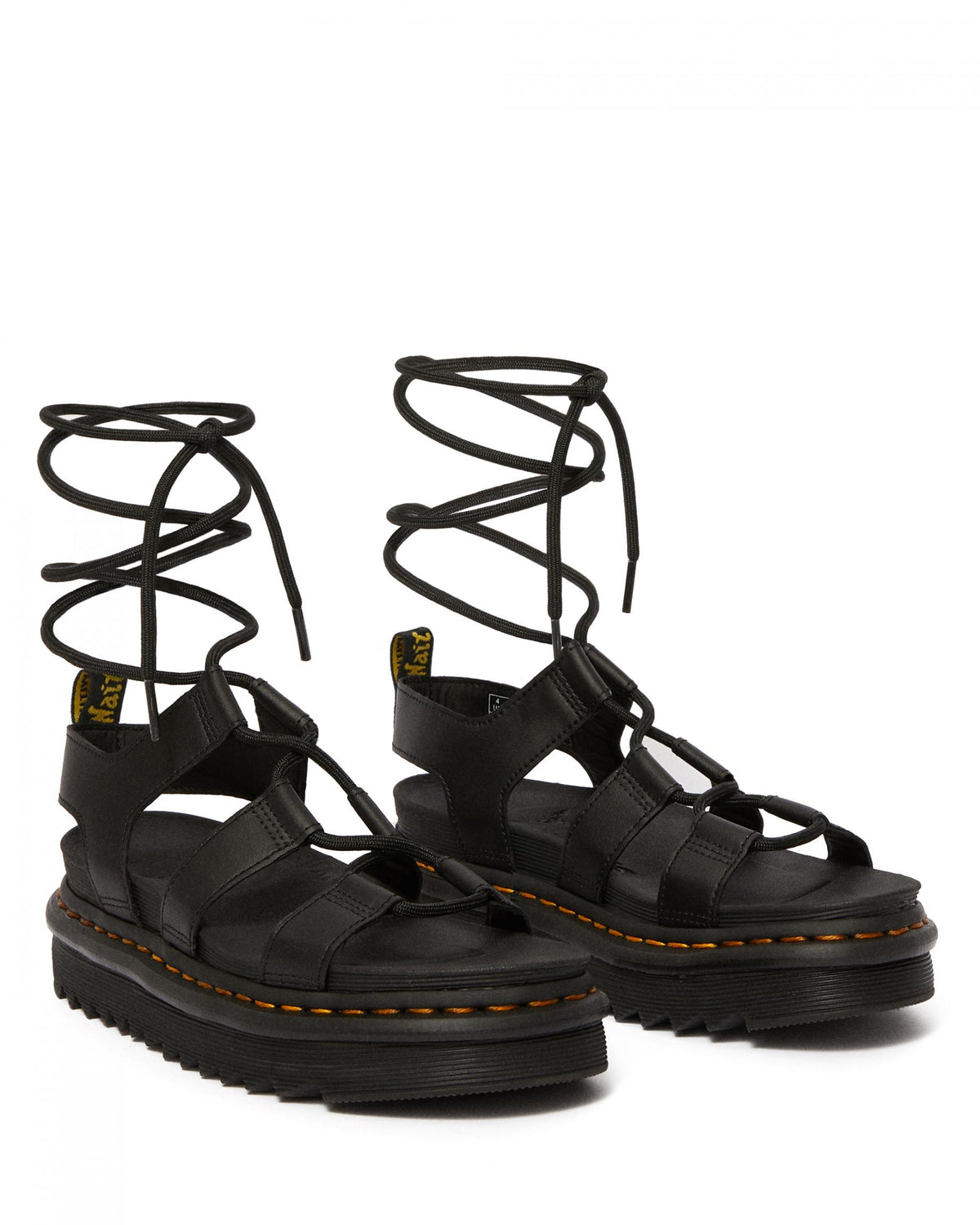 Czarne sandały damskie Dr. Martens Nartilla