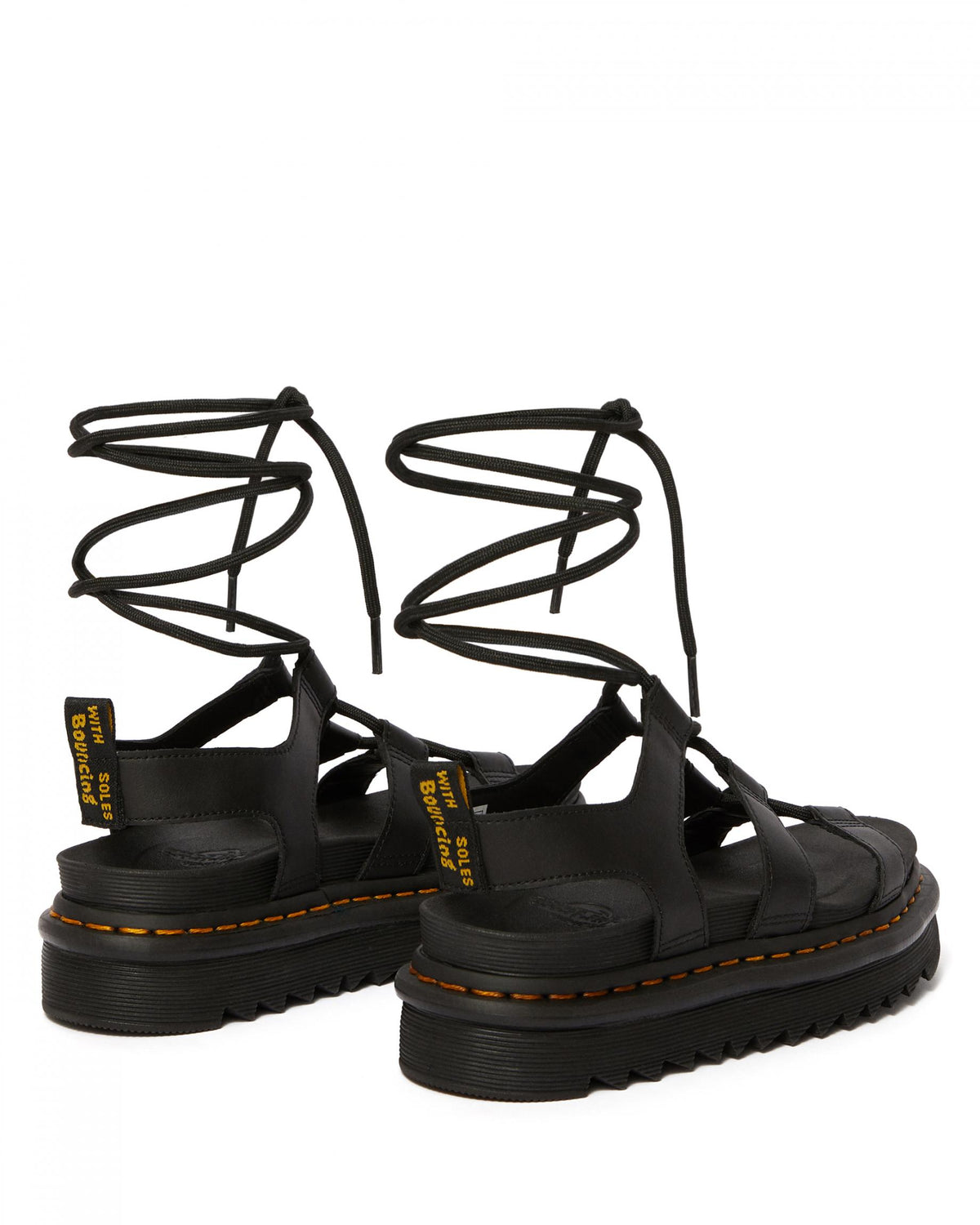 Czarne sandały damskie Dr. Martens Nartilla