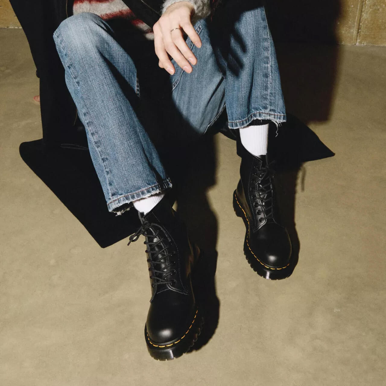 Czarne botki Dr. Martens 1460 Bex