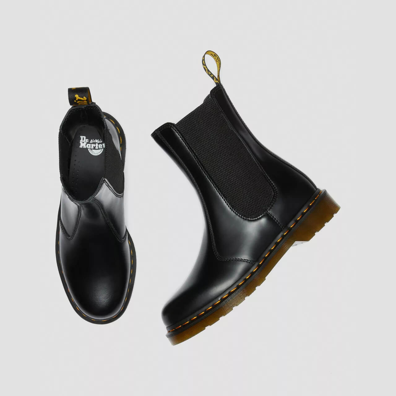 Czarne buty chelsea Dr. Martens 2976 Hi