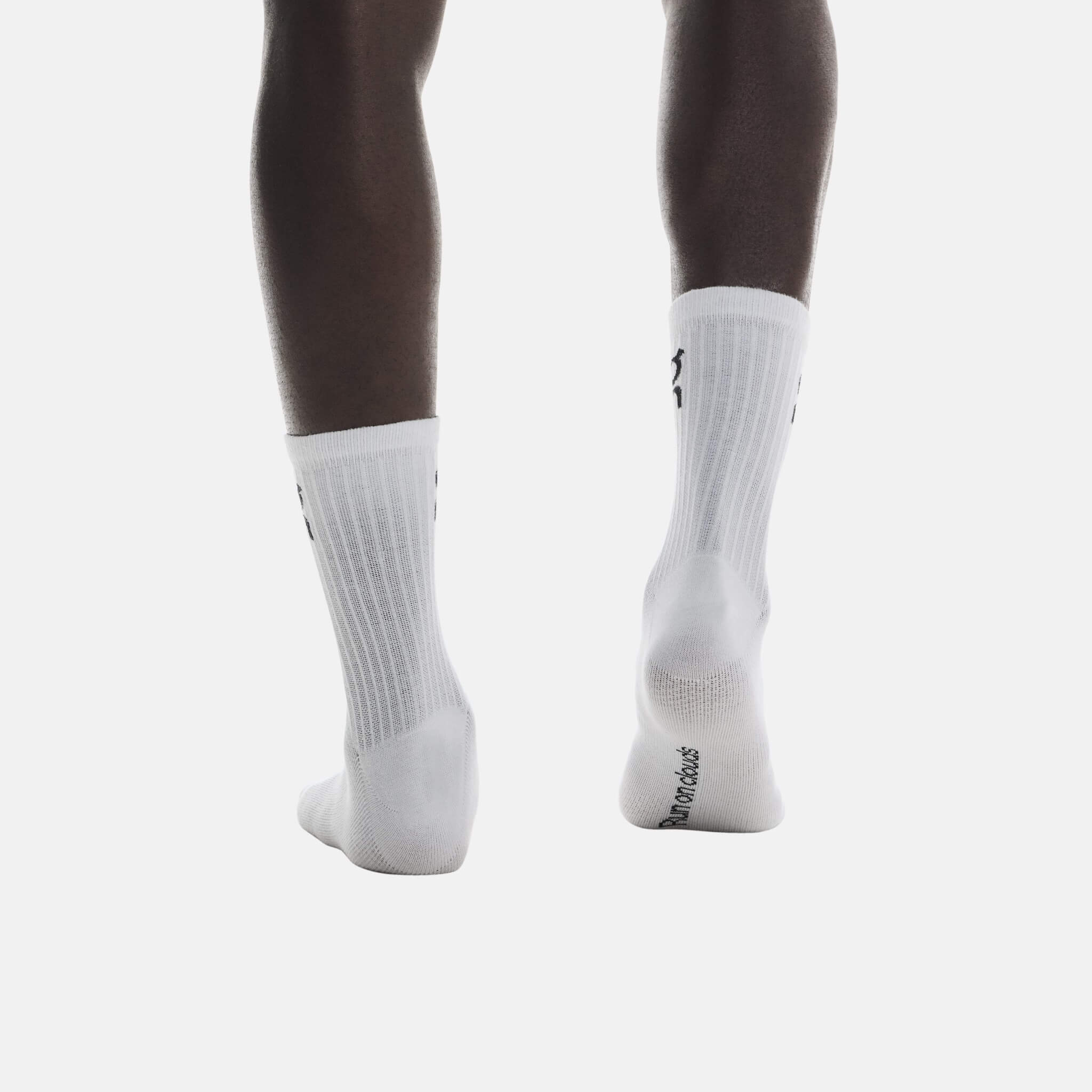 Unisex białe skarpety sportowe On Logo Sock High (3 pary)