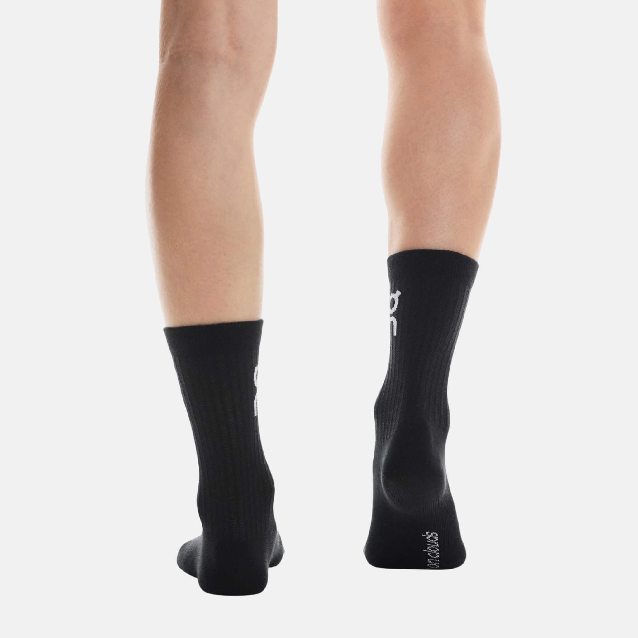 Czarne skarpetki unisex On Logo Sock High 3P