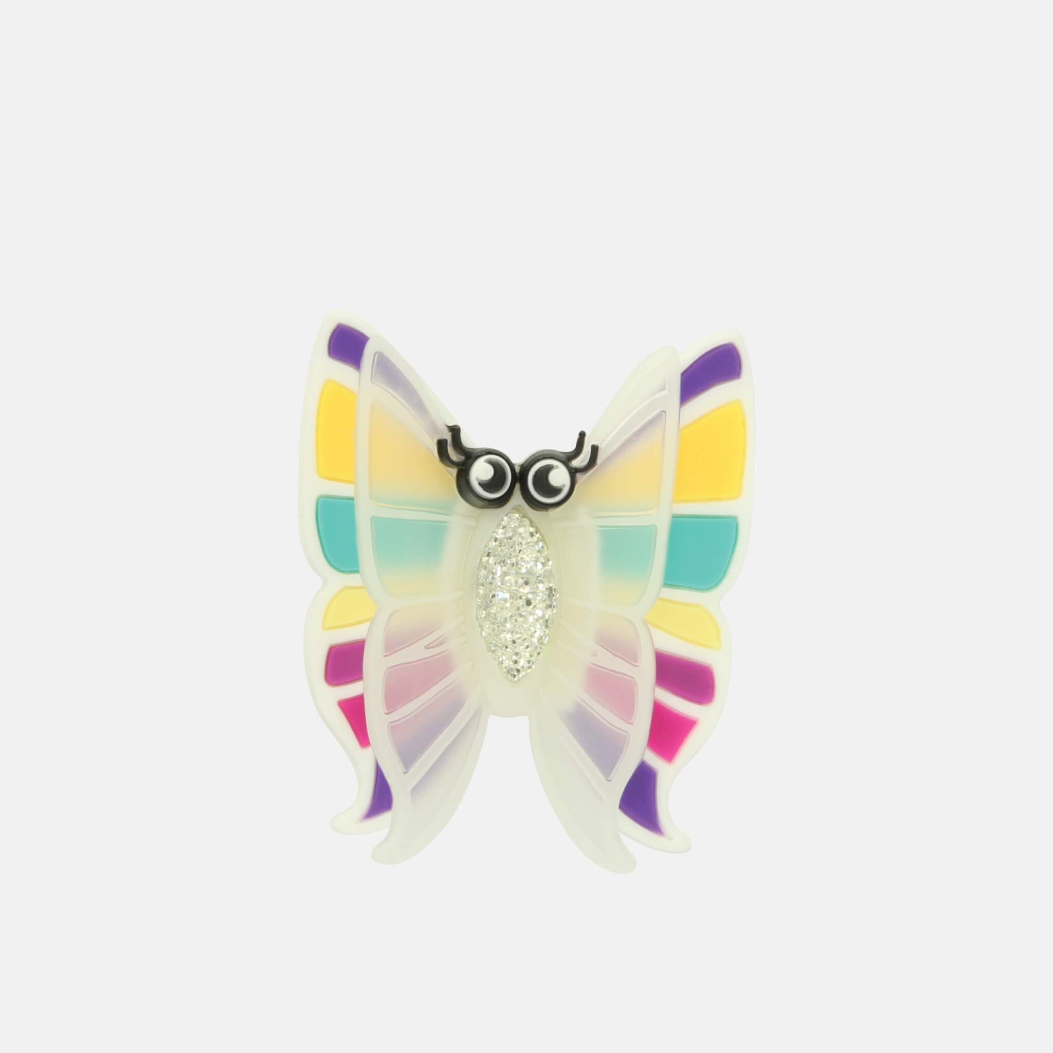 Przypinka Jibbitz – Jumbo Butterfly Strap