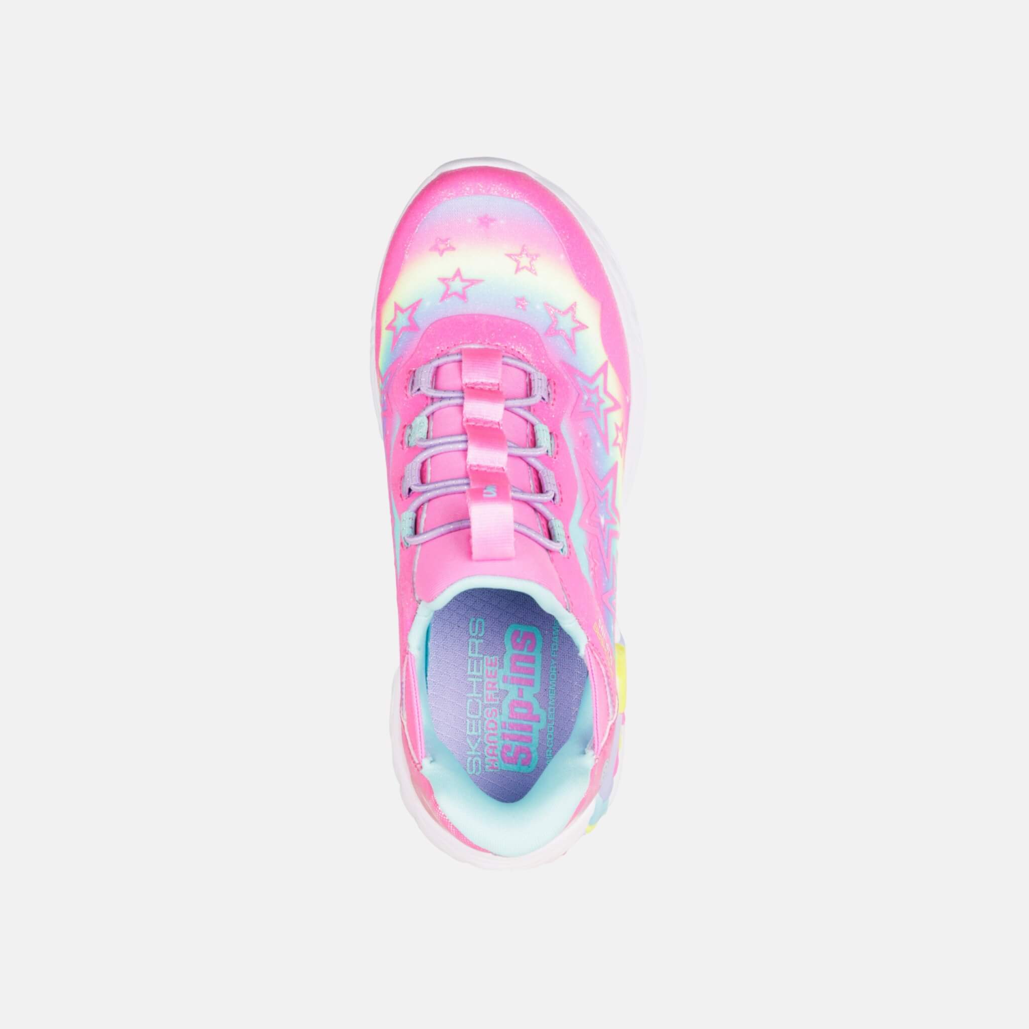 Różowe sneakersy dziecięce Skechers Unicorn Dreams – Starry Lite