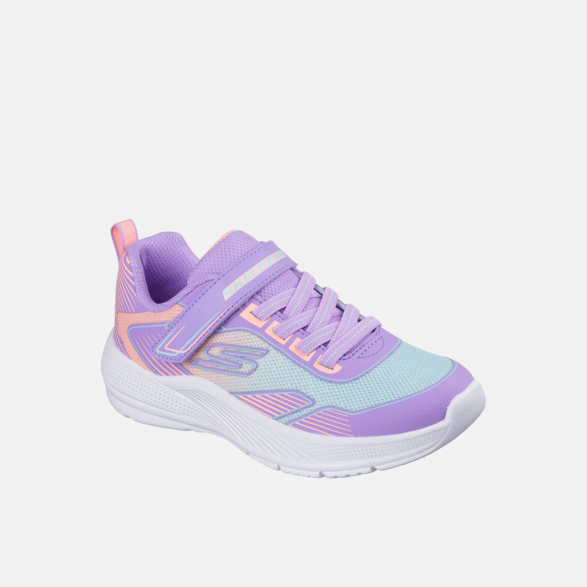Skechers Microspec Advance Kids' Purple Sneakers - Oasis Point
