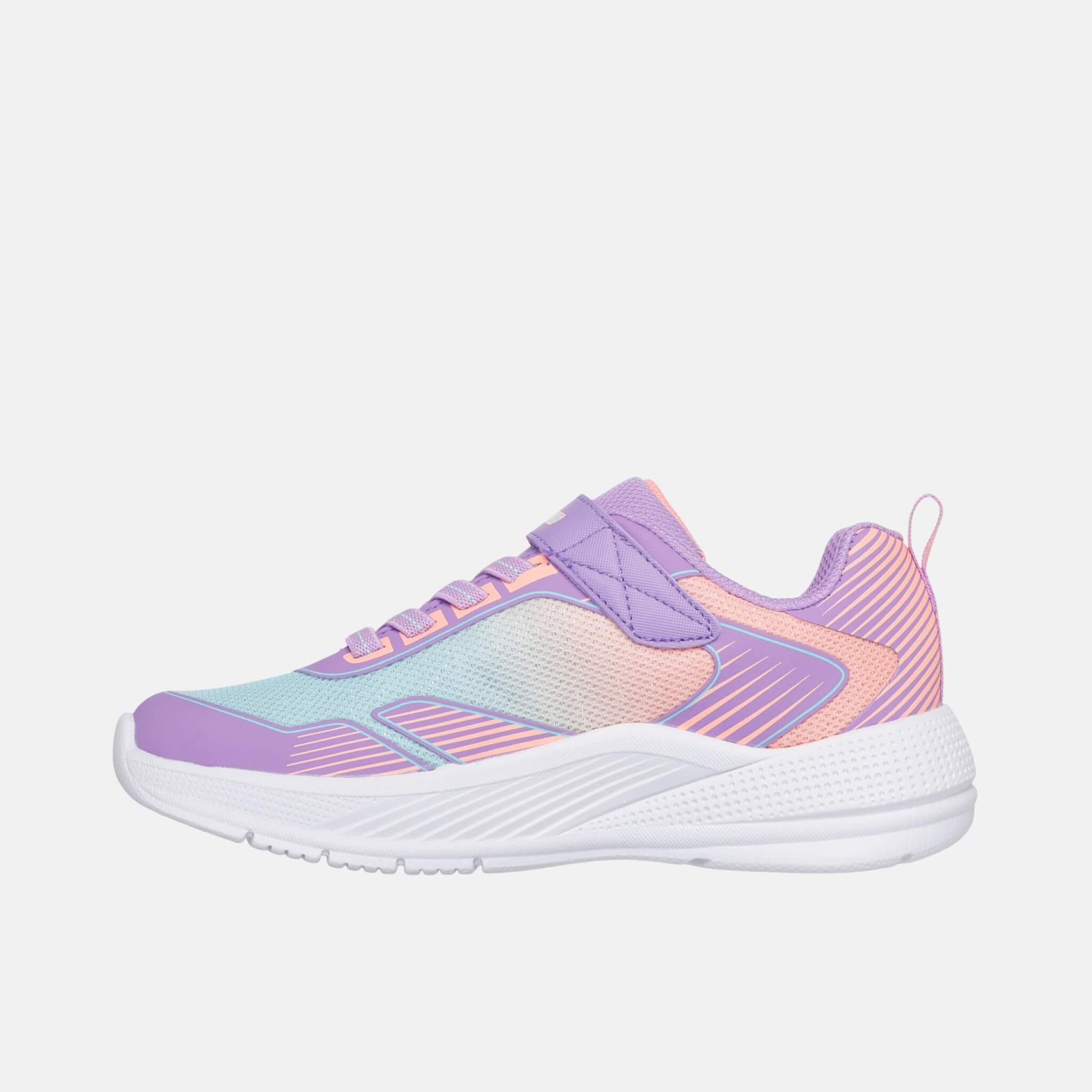 Dziecięce fioletowe sneakersy Skechers Microspec Advance – Oasis Point