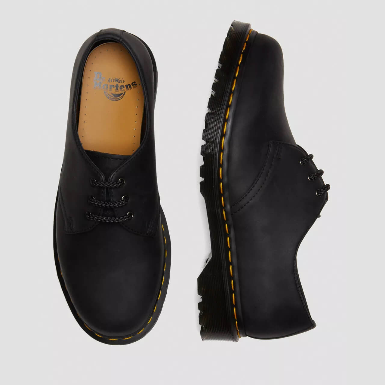 Męskie czarne półbuty Dr. Martens 1461
