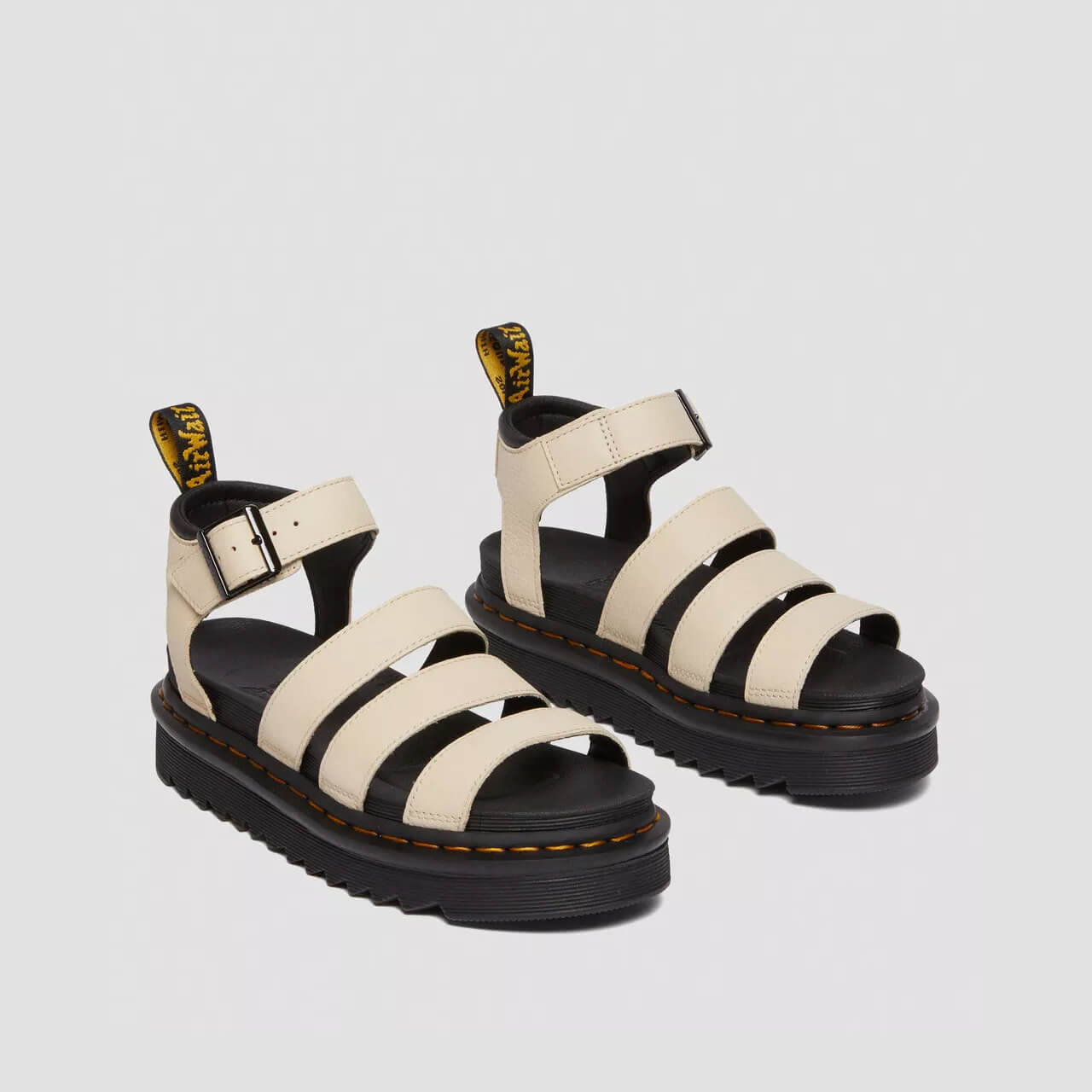 Damskie beżowe sandały Dr. Martens Blaire