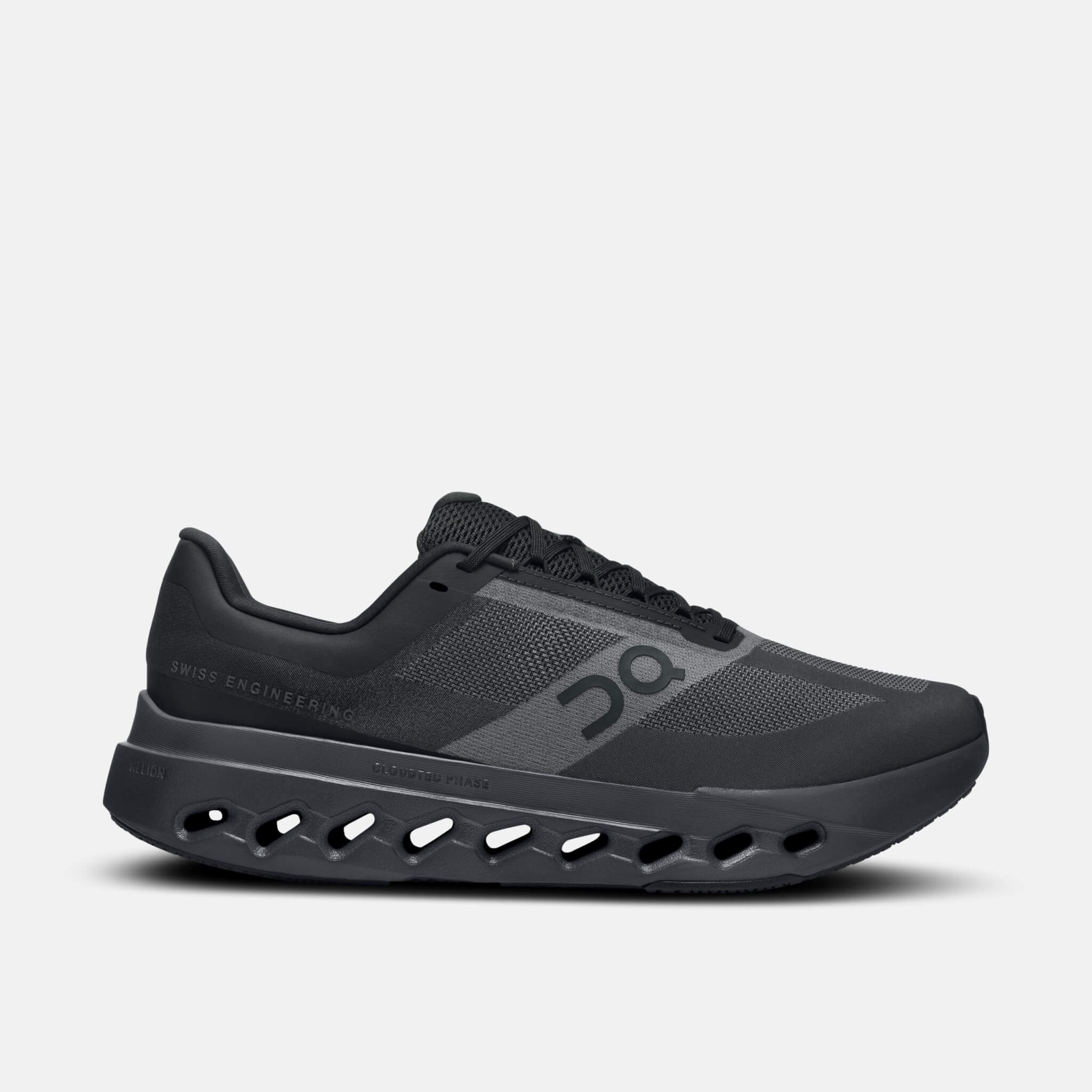 Męskie czarne buty do biegania On Cloudsurfer Next