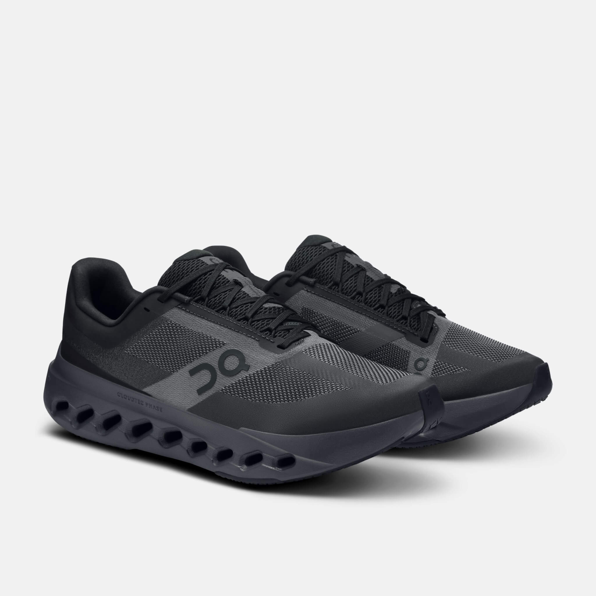 Męskie czarne buty do biegania On Cloudsurfer Next