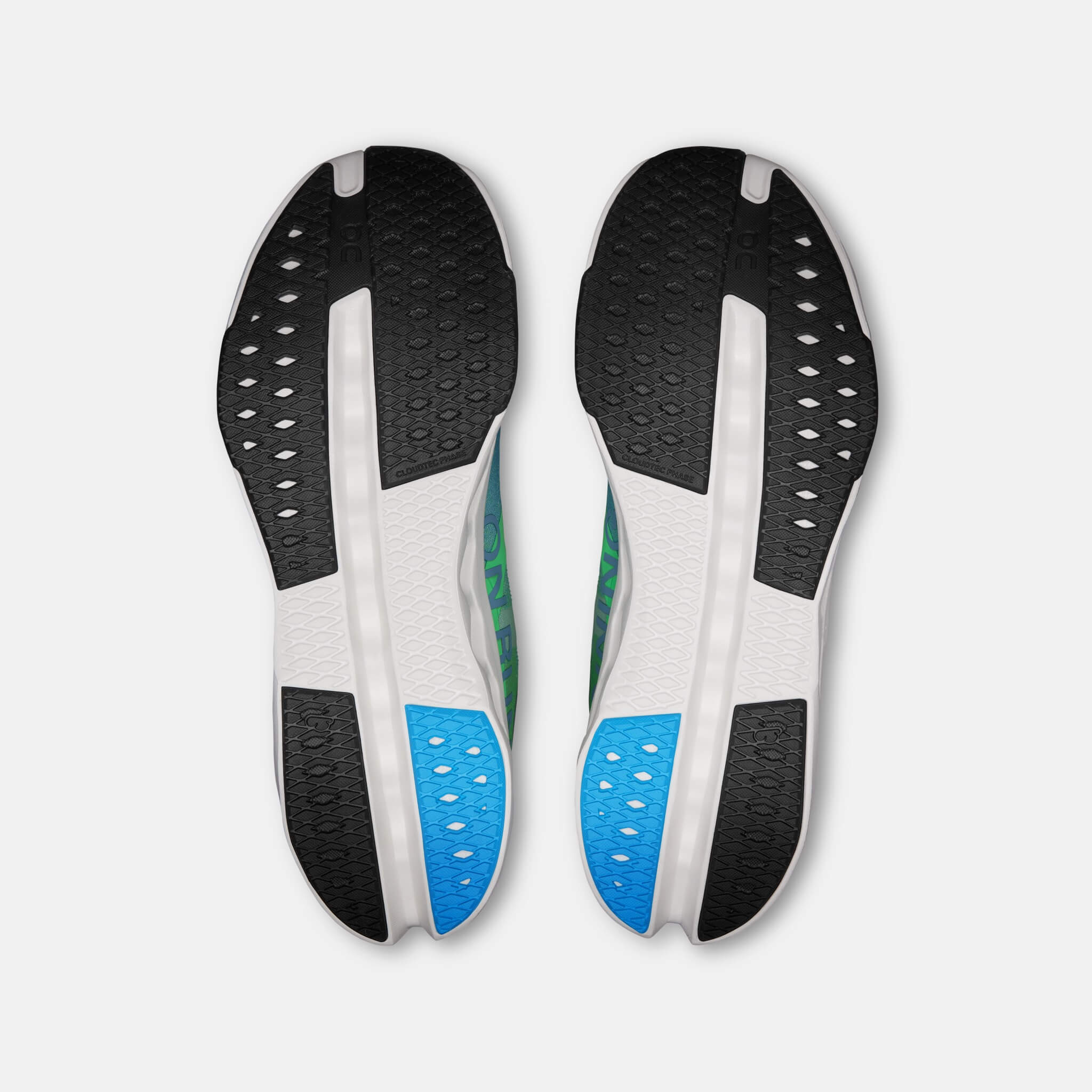 Męskie zielono-niebieskie buty do biegania On Cloudsurfer Next