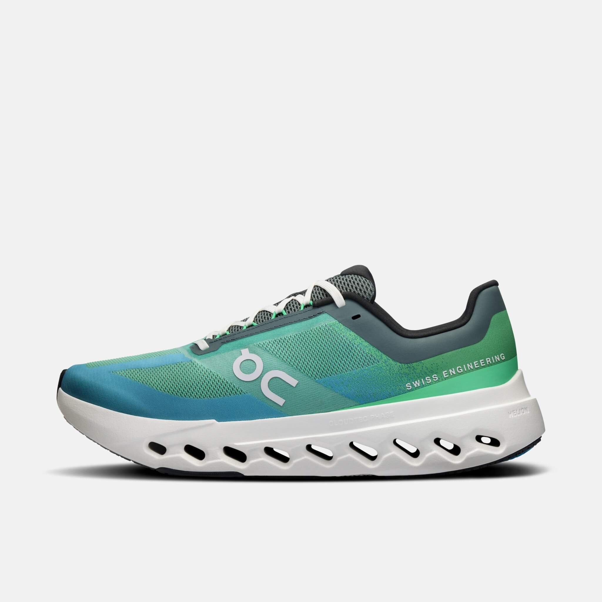 Męskie zielono-niebieskie buty do biegania On Cloudsurfer Next