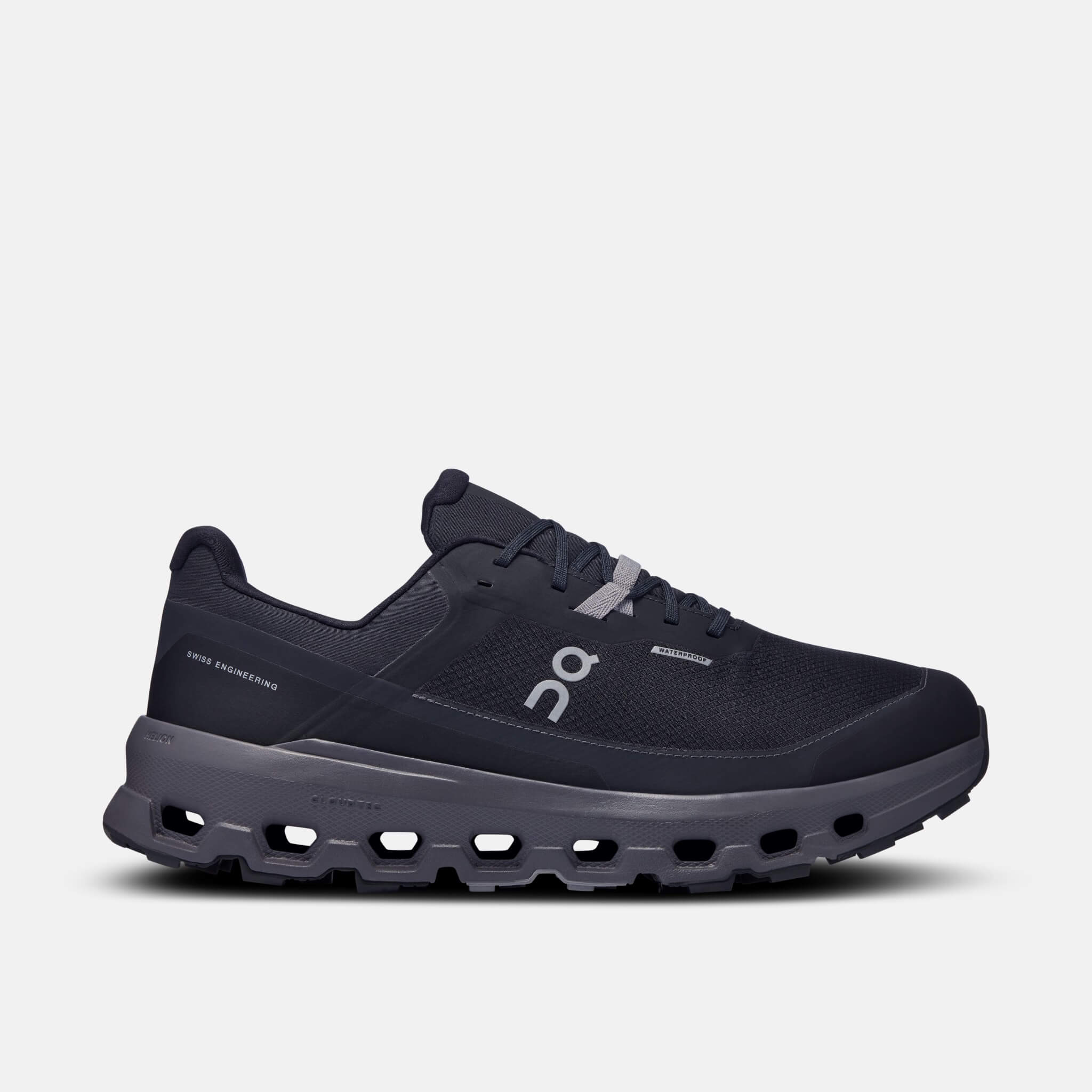 Męskie czarne buty do biegania On Cloudvista 2 Waterproof