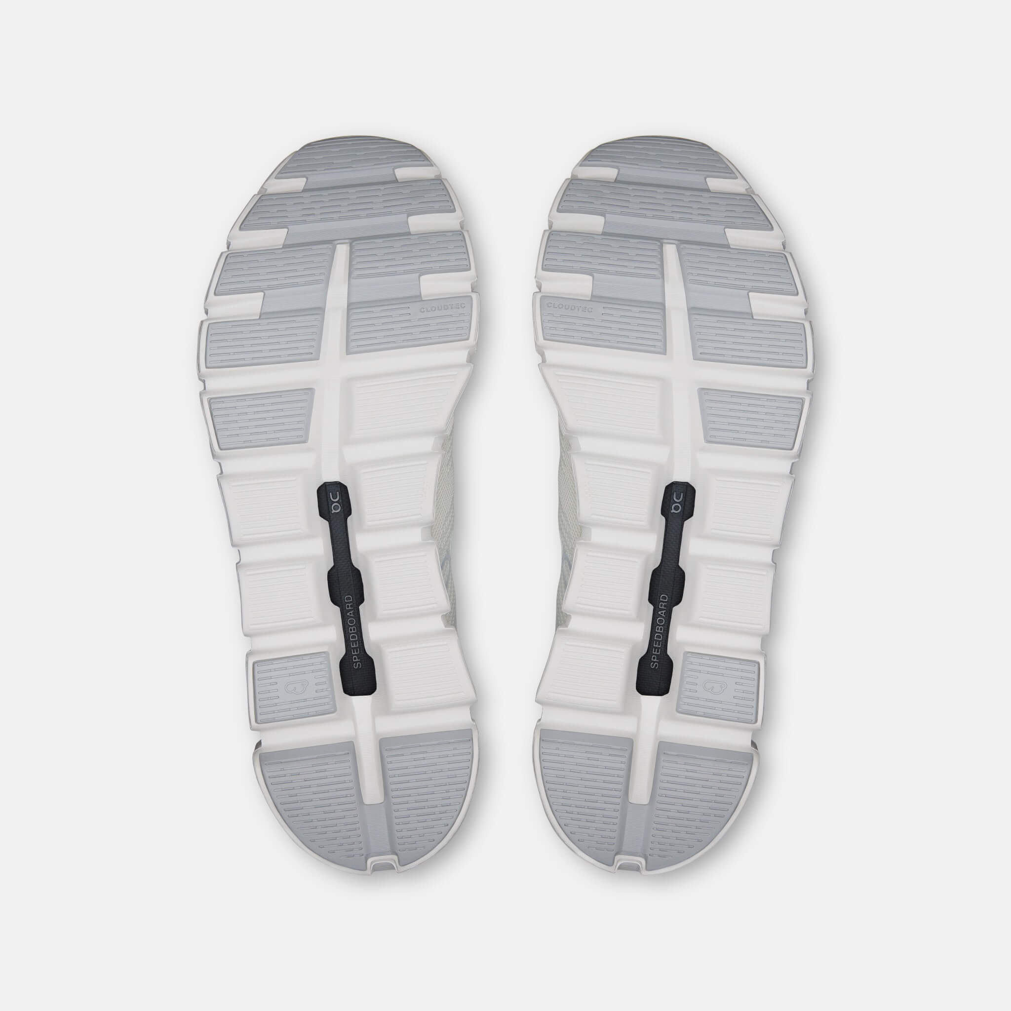 Męskie szaro-białe sneakersy On Cloud 6 Coast