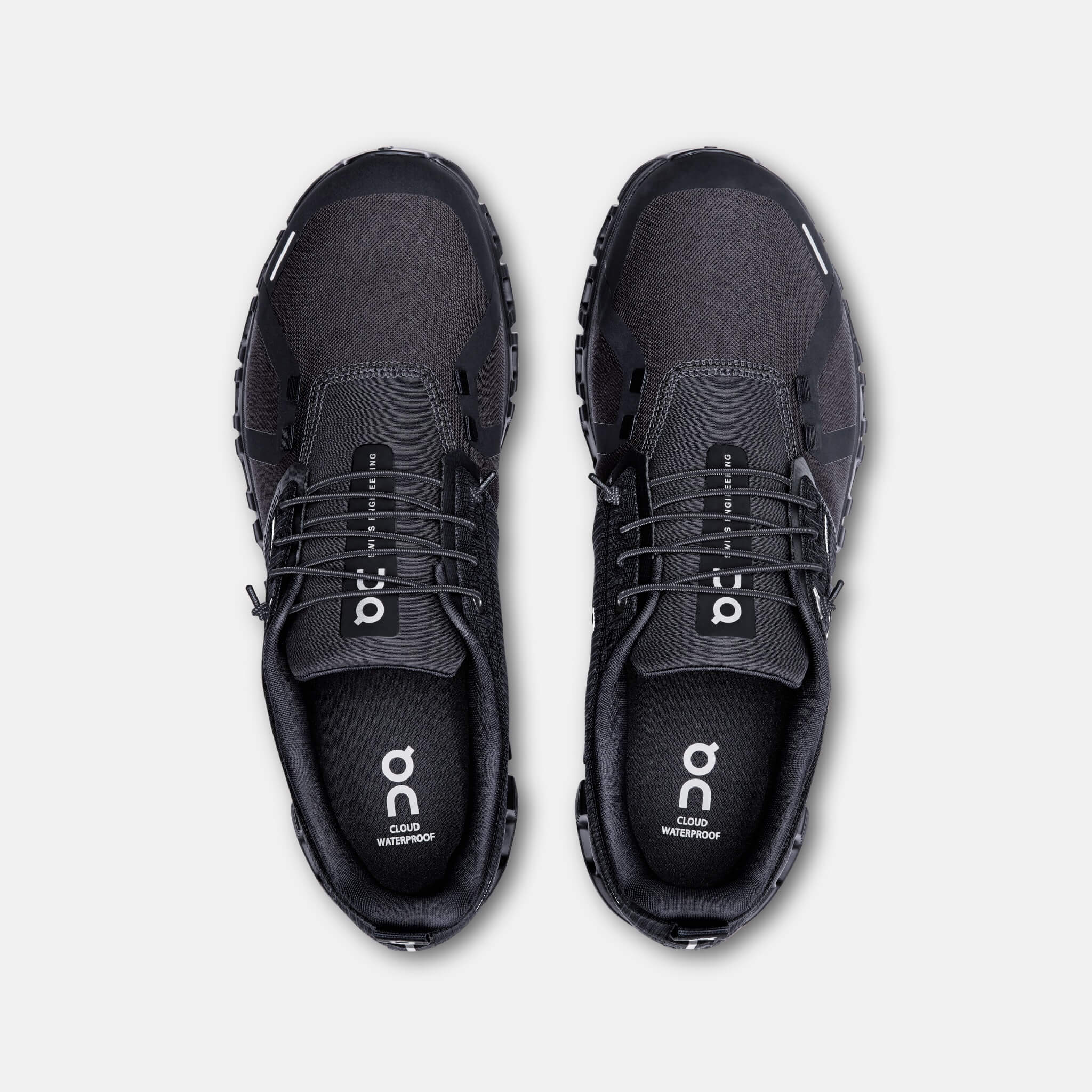 Męskie czarne sneakersy On Cloud 6 Waterproof