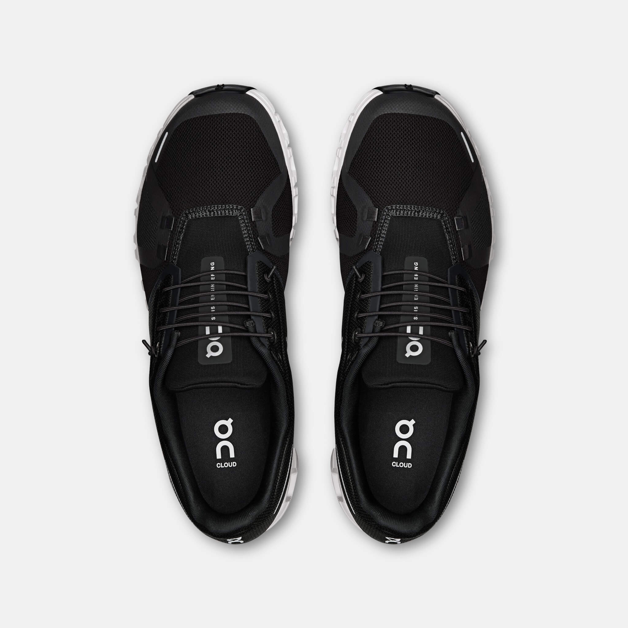 Męskie czarne buty rekreacyjne On Cloud 6