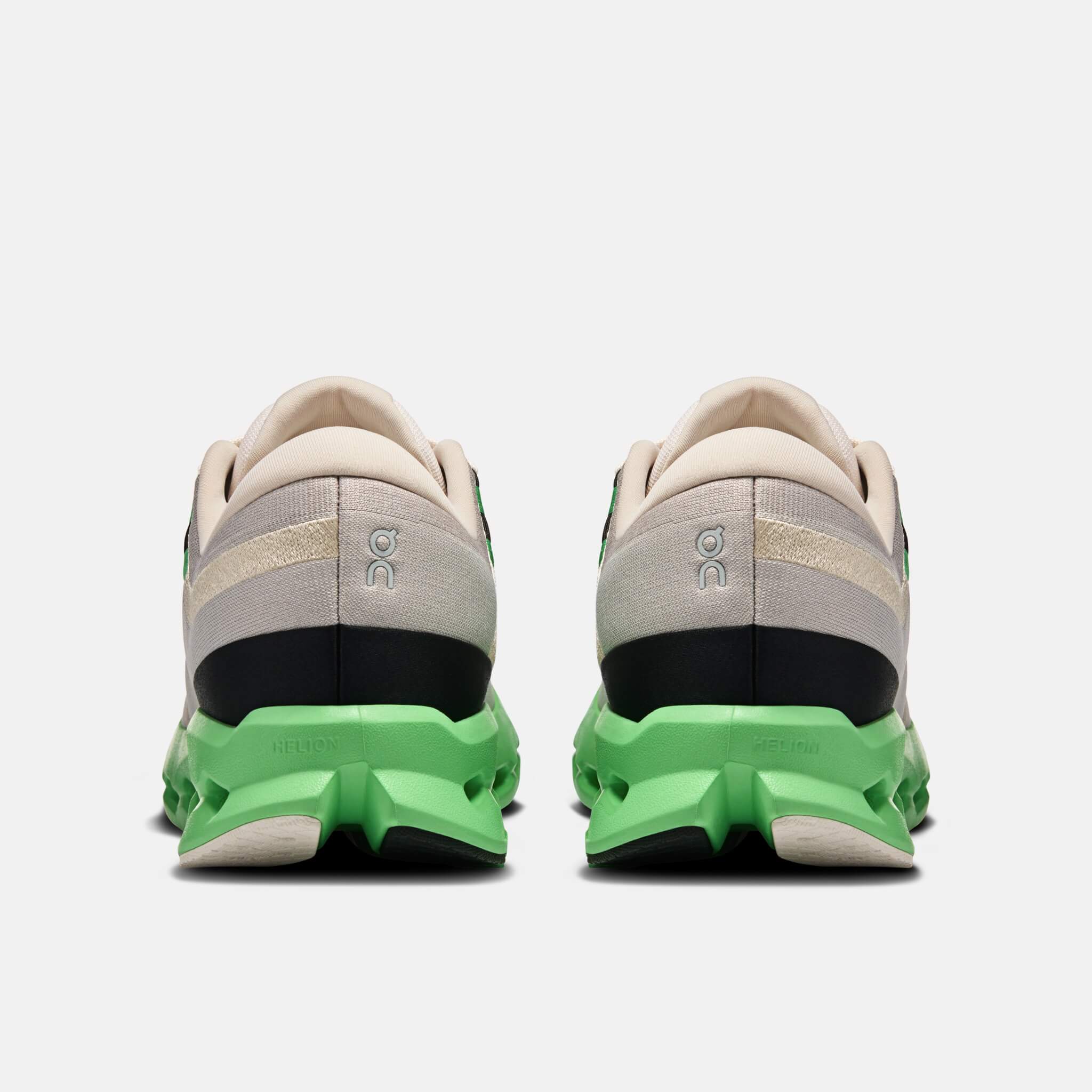 Męskie szaro-zielone buty do biegania On Cloudsurfer 2