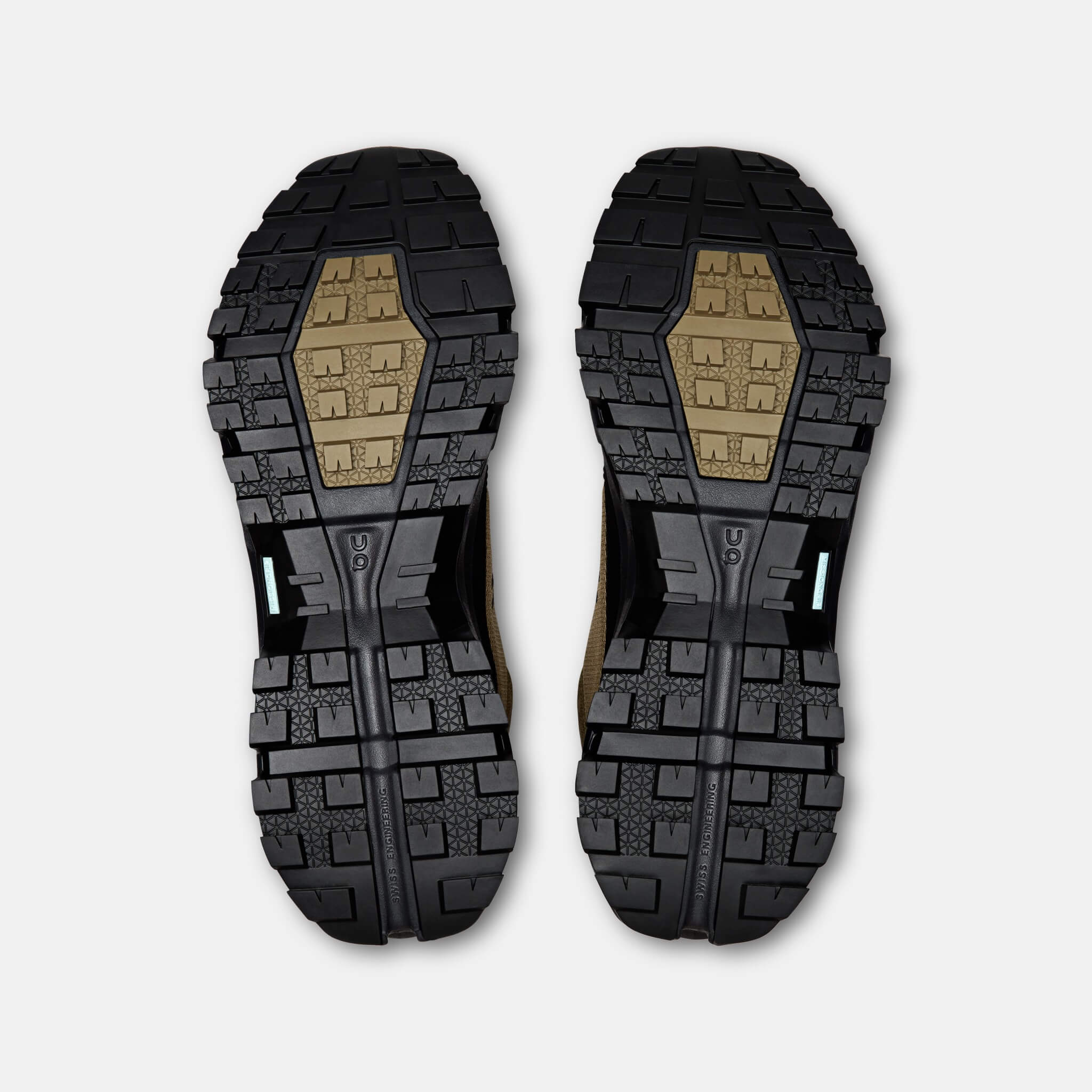Męskie zielono-czarne buty outdoorowe On Cloudrock Mid WP