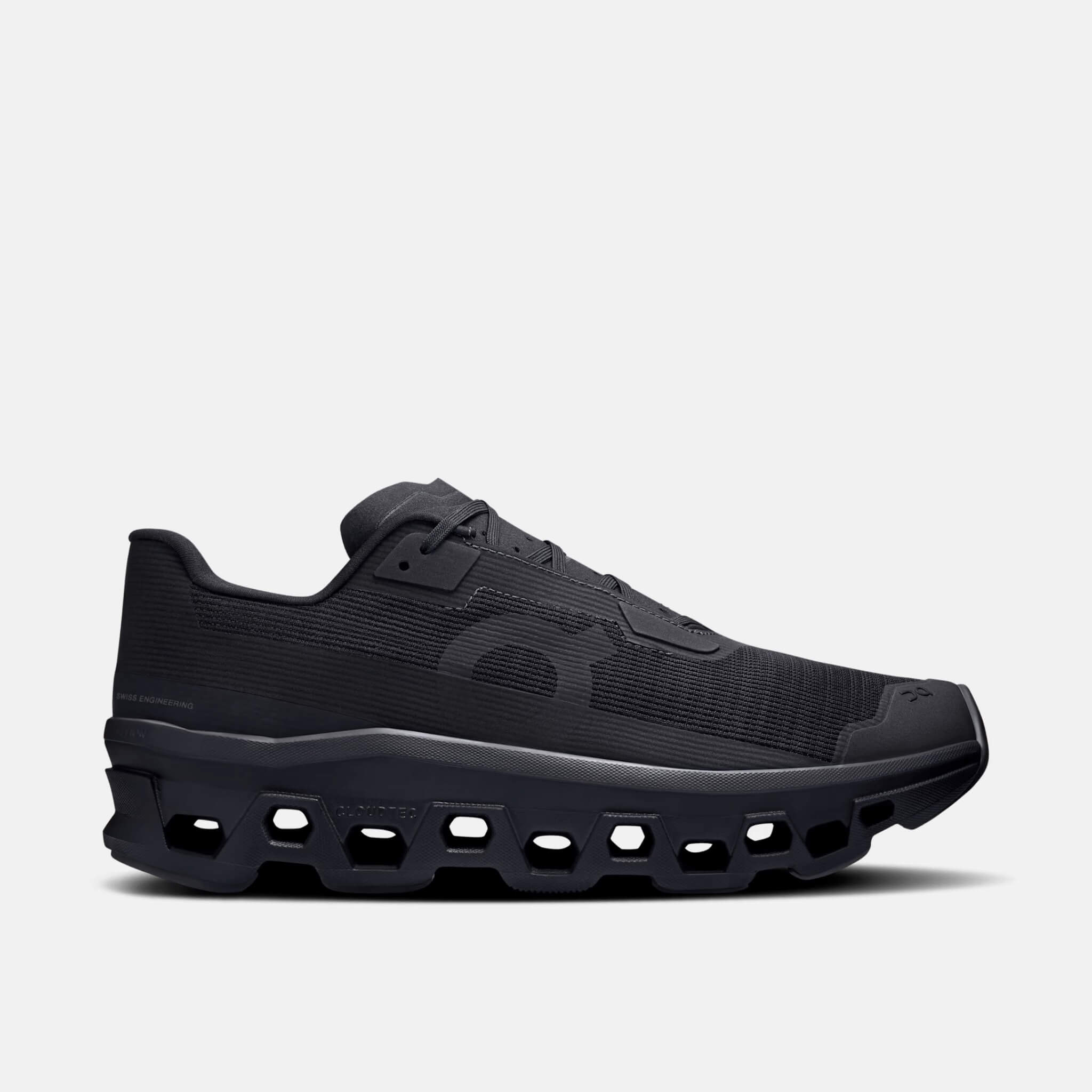 Męskie czarne buty do biegania On Cloudmonster Void