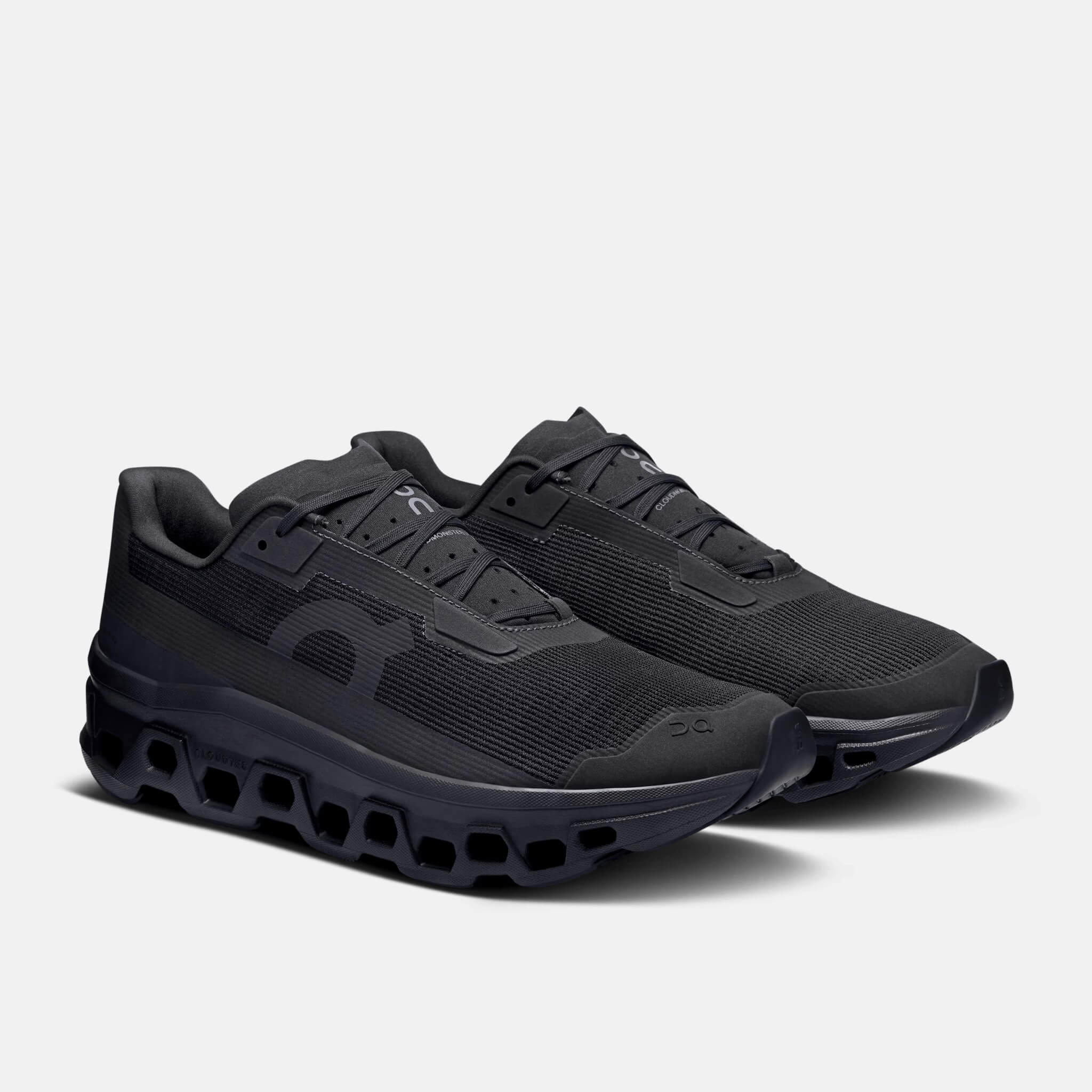 Męskie czarne buty do biegania On Cloudmonster Void