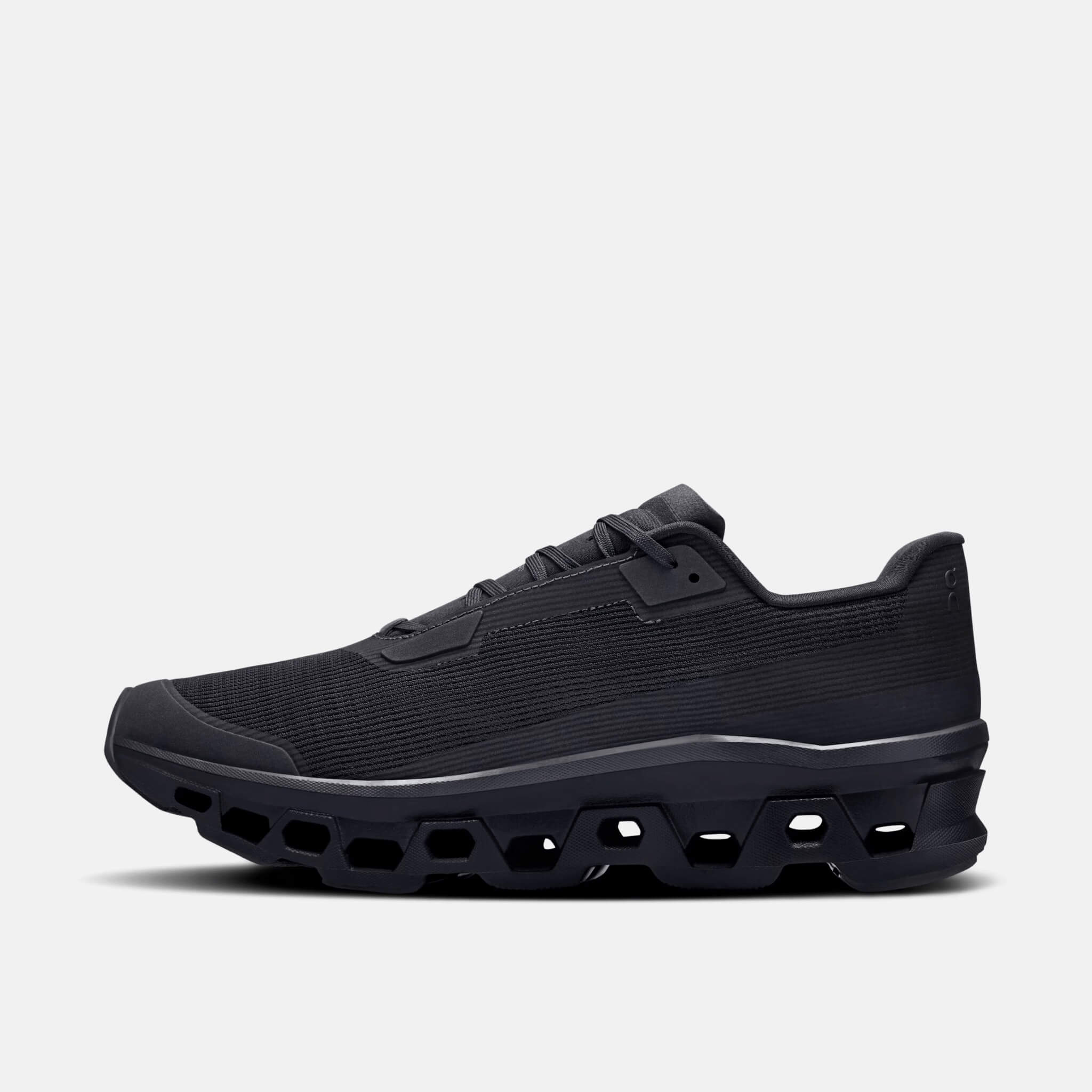 Męskie czarne buty do biegania On Cloudmonster Void