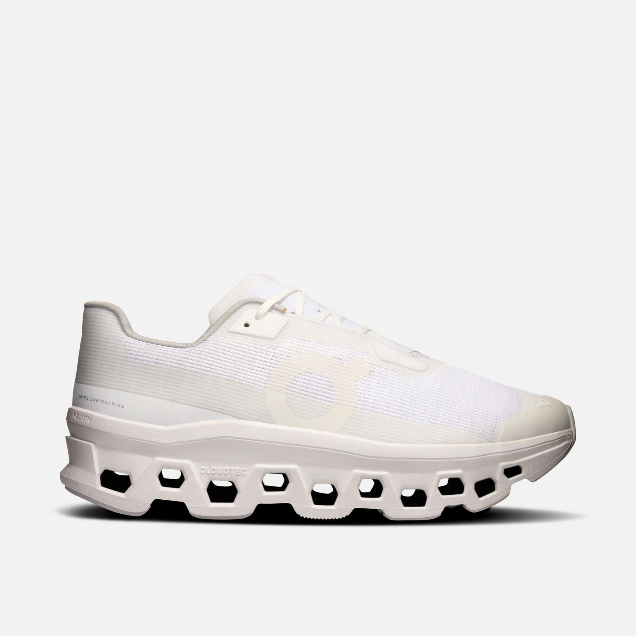 Męskie białe buty do biegania On Cloudmonster Void