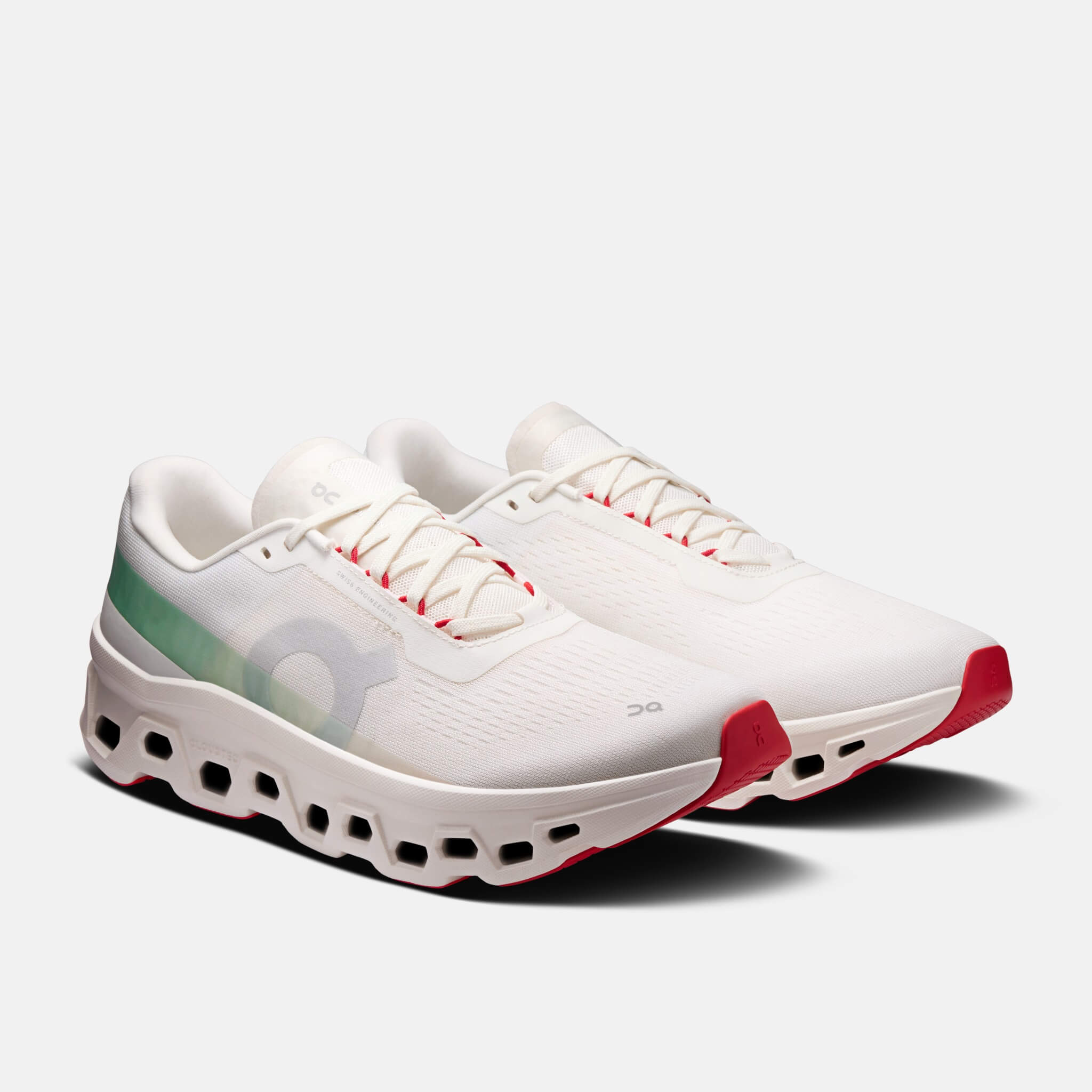 Męskie szaro-zielone sneakersy On CloudmOnster 1