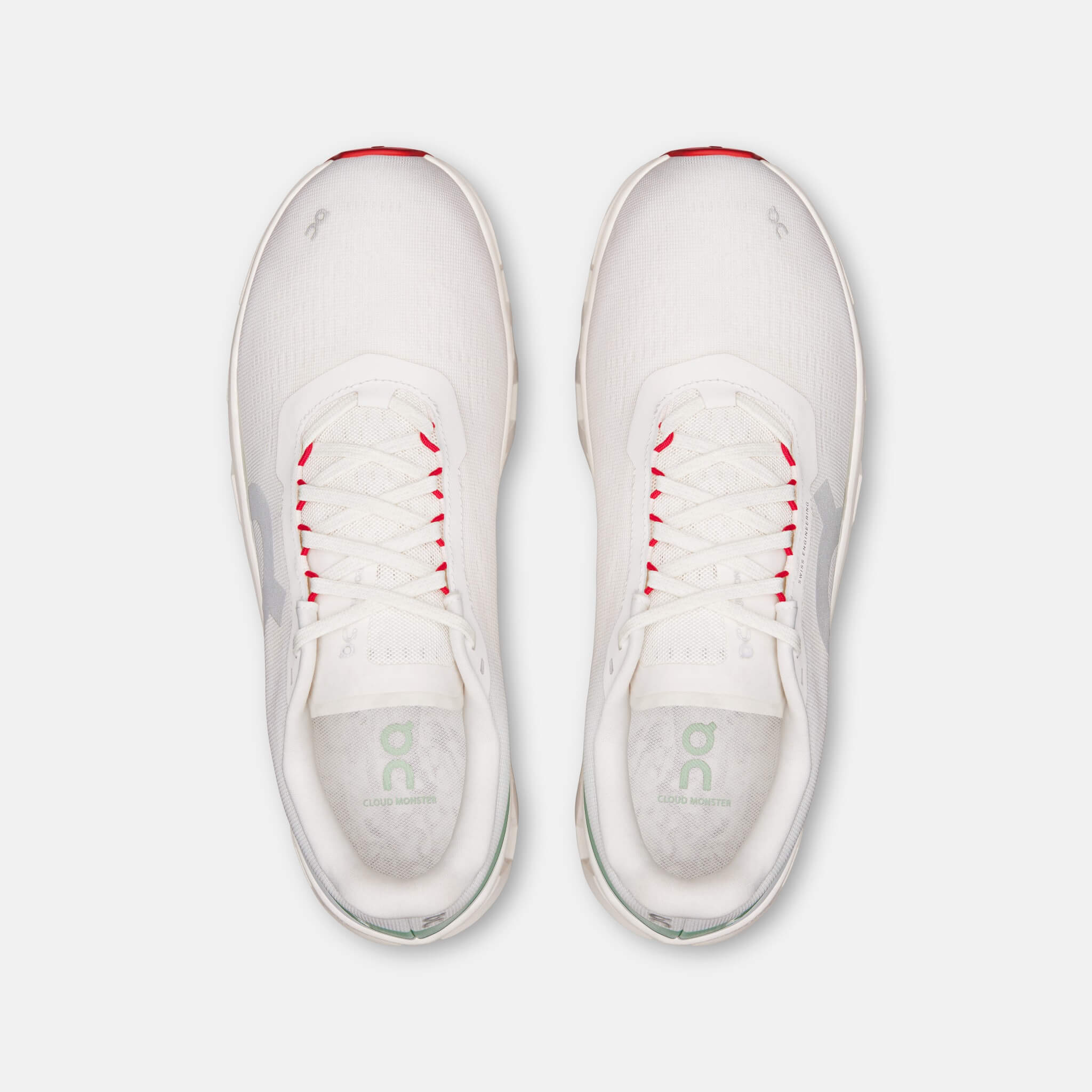 Męskie szaro-zielone sneakersy On CloudmOnster 1