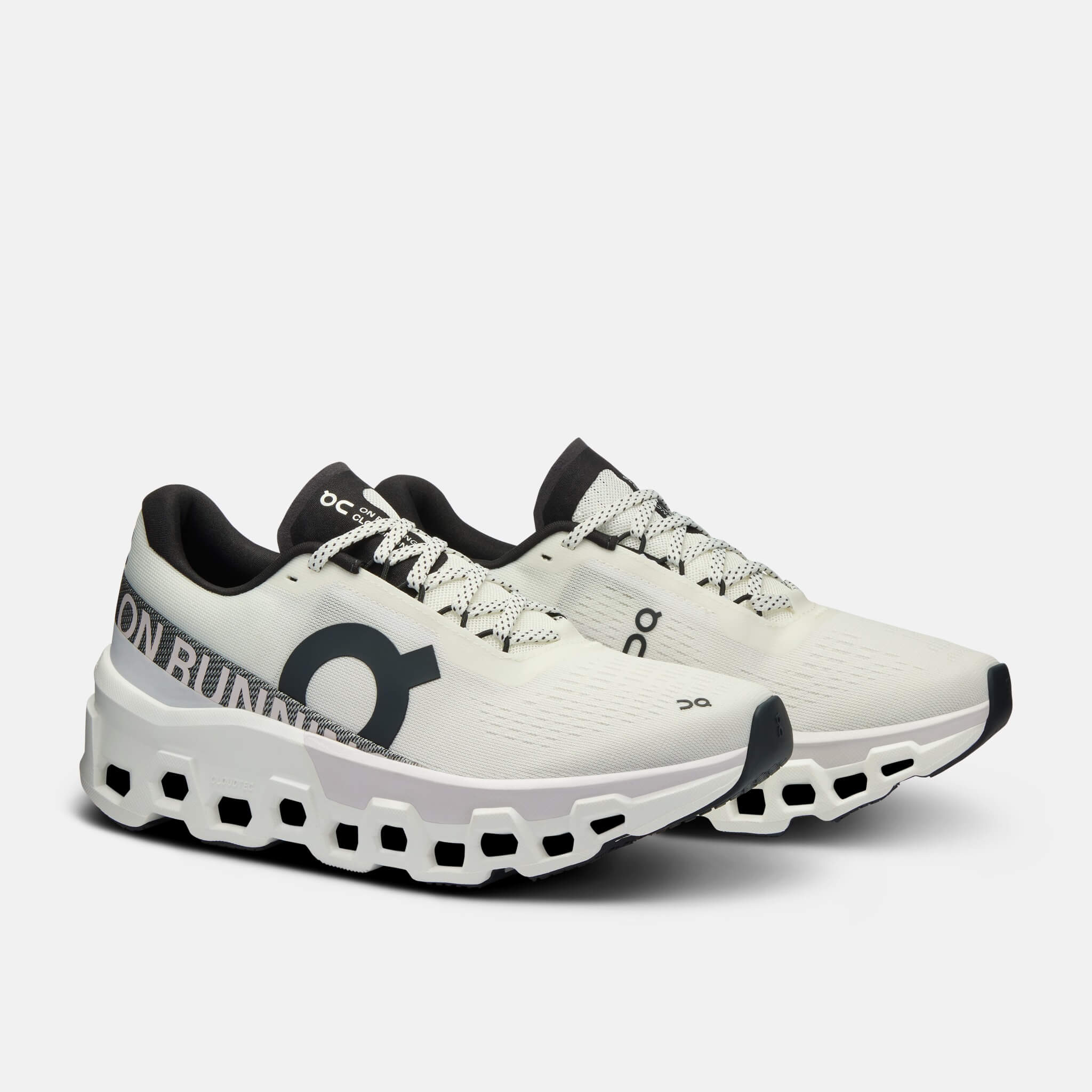 Damskie białe buty do biegania On Cloudmonster 2