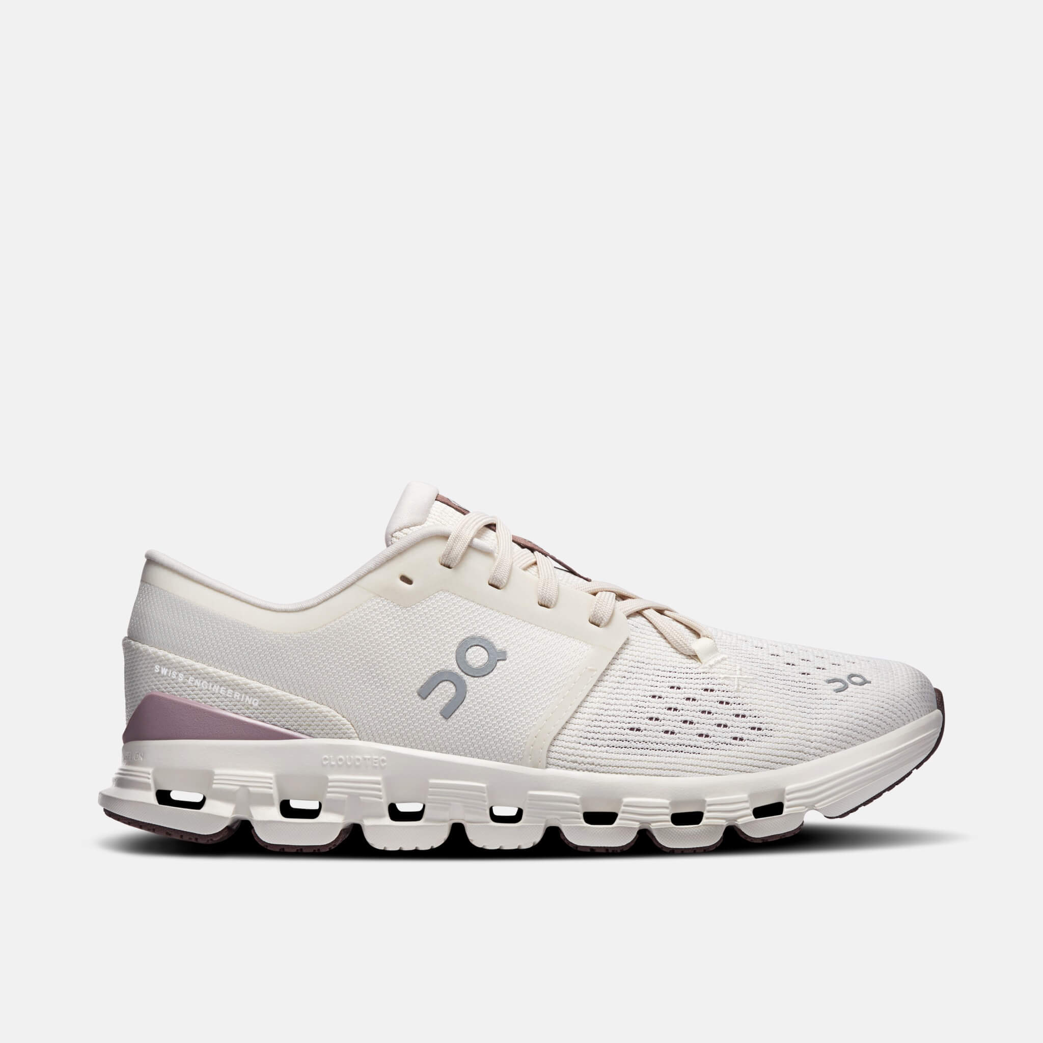 Damskie szaro-różowe buty On Cloud X 4